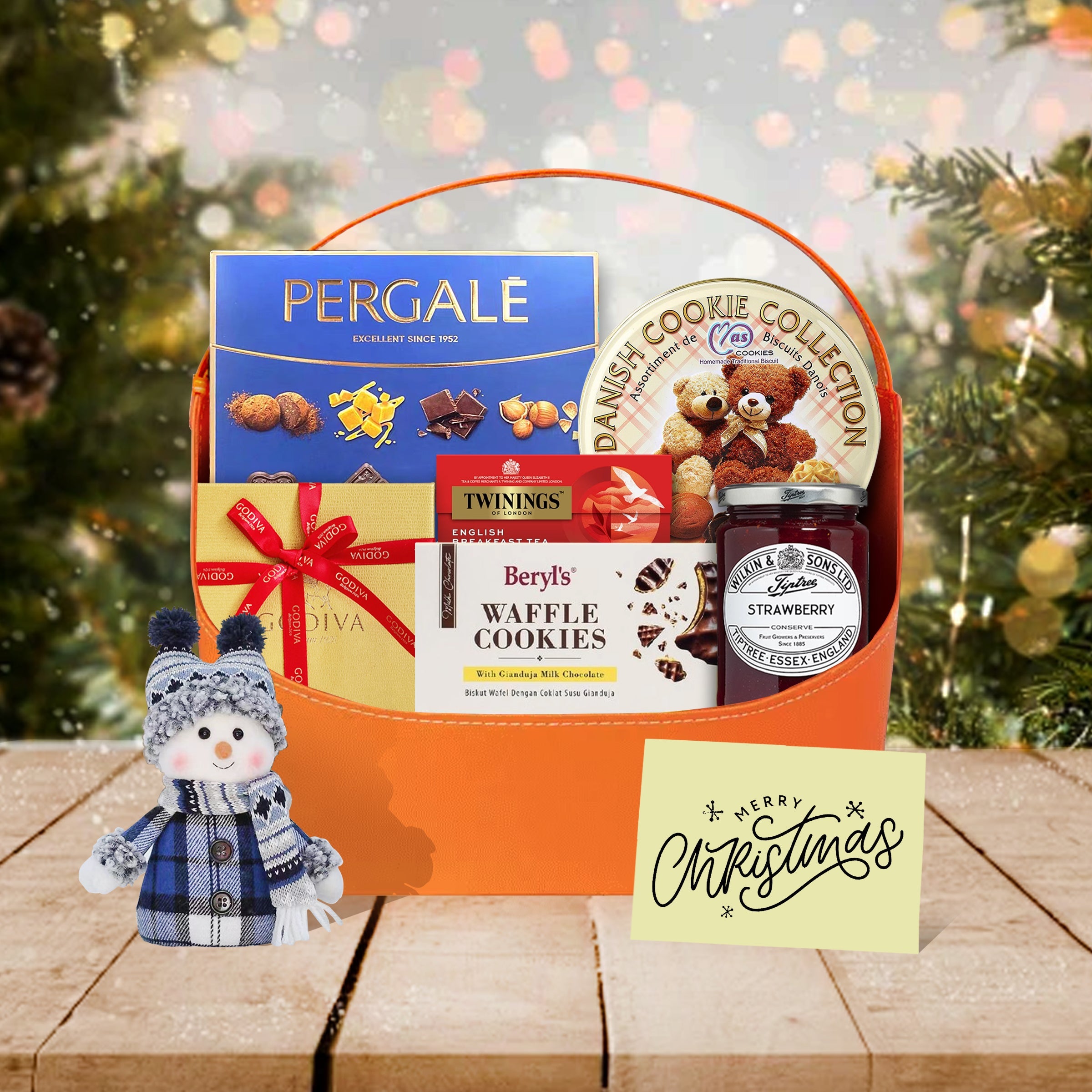 【Christmas Food Hamper】 Christmas Food Hamper | Client Appreciation Gift | Corporate Christmas Gift | Custom Business Gift