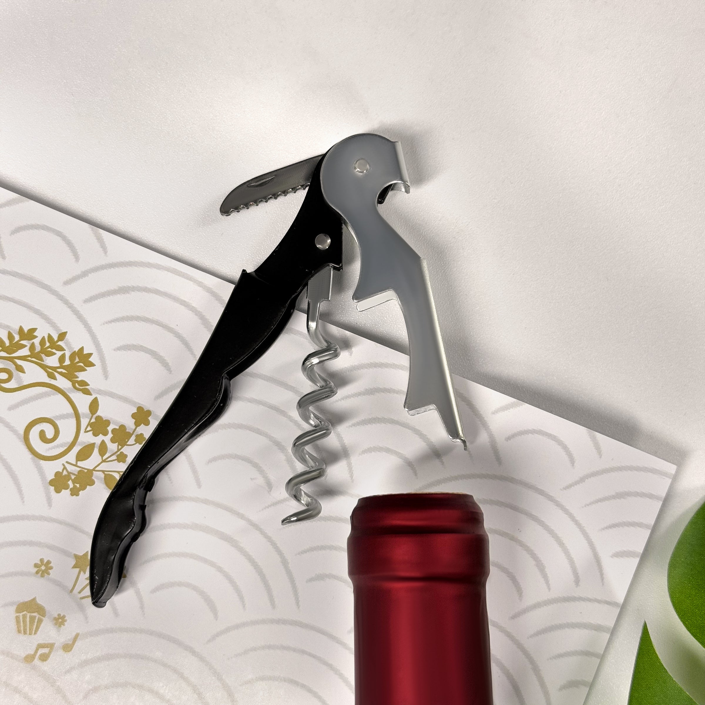 10th Anniversary Commemorative Gift, Customized Le Marquis de Calon Ségur, Sub-Label, Portrait Engraving, Text Customization Gift, Congratulations Gift Box,Le Marquis de Calon Ségur 10th Anniversary Business Gift Set DY04-287.