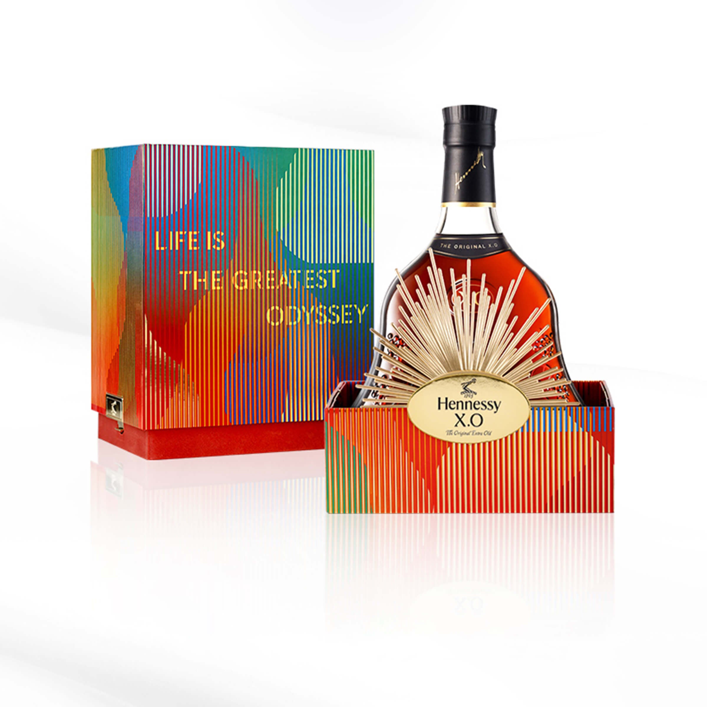 Original gift box|Hennessy X.O MAF 2023 Special Gifts (Portrait Carving) Customized Gift Limited Edition