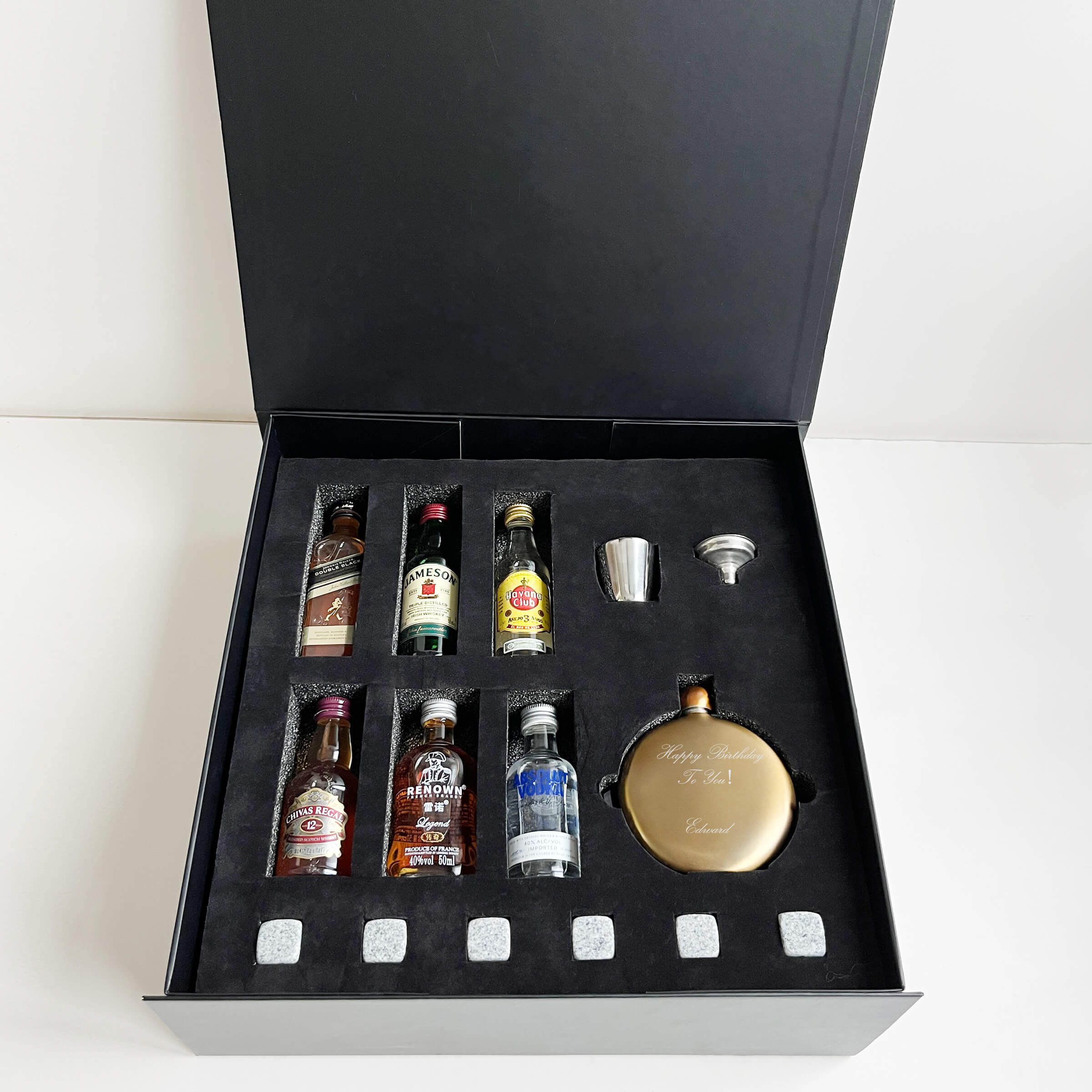 Mini Set|mini All-you-can-drink whisky gift box Text engraving (customized gift) Lettering gift