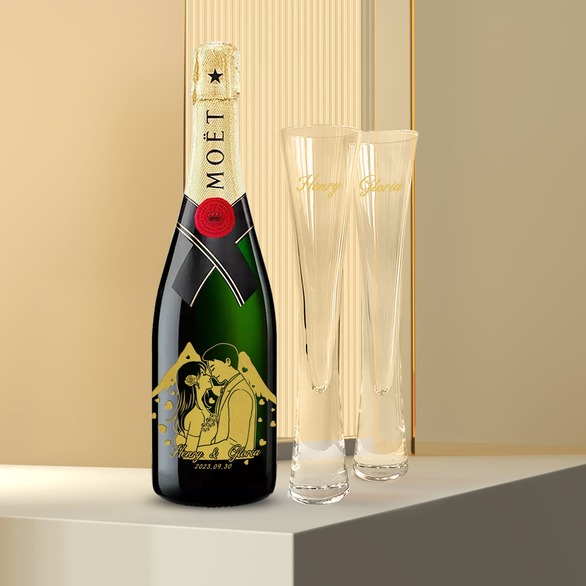 After you place the order, our friendly customer service team will be in touch regarding details of engraving and colors!