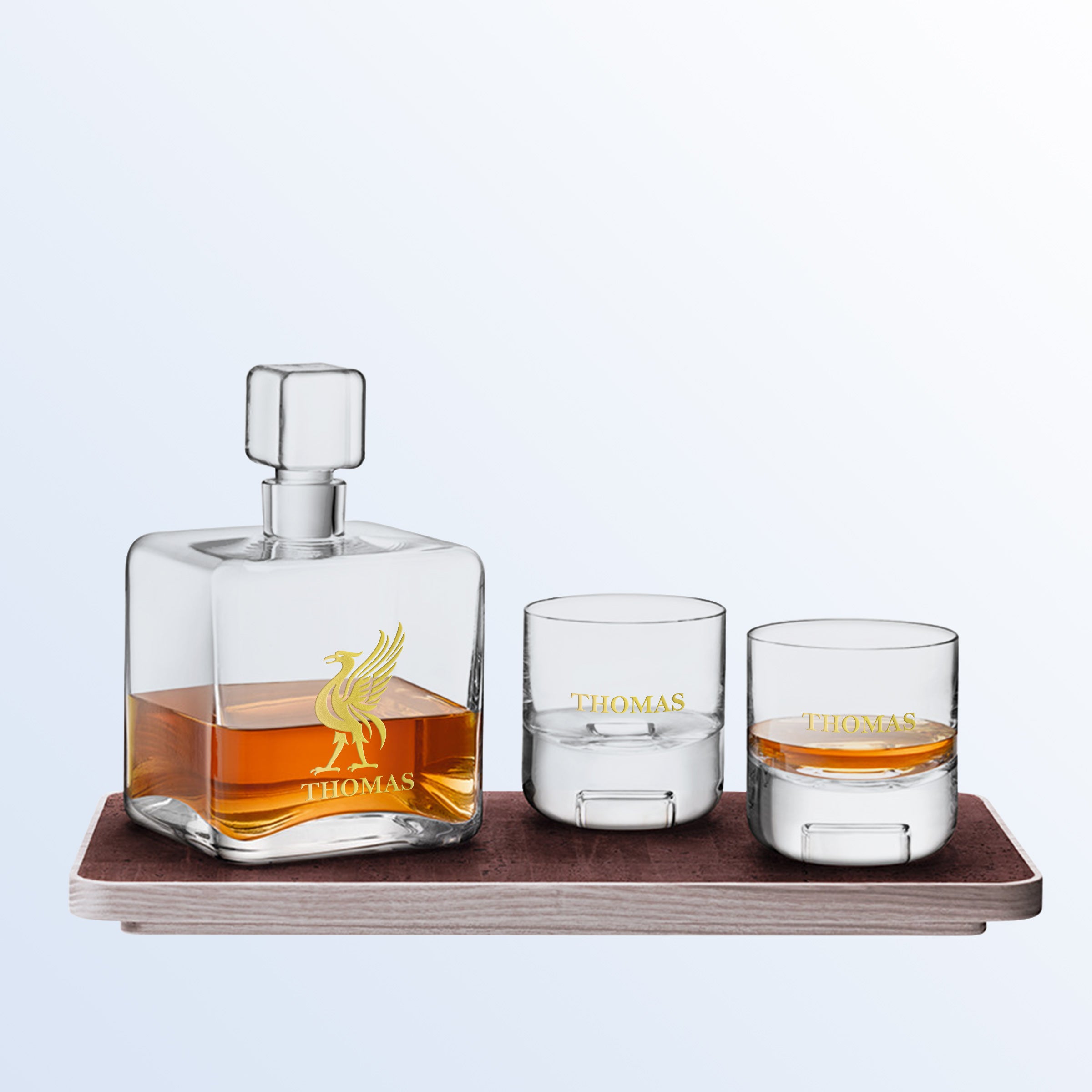 Customized|LSA Cask wine set whiskey glass decanter (engraved gift) birthday gift celebration gift opening gift