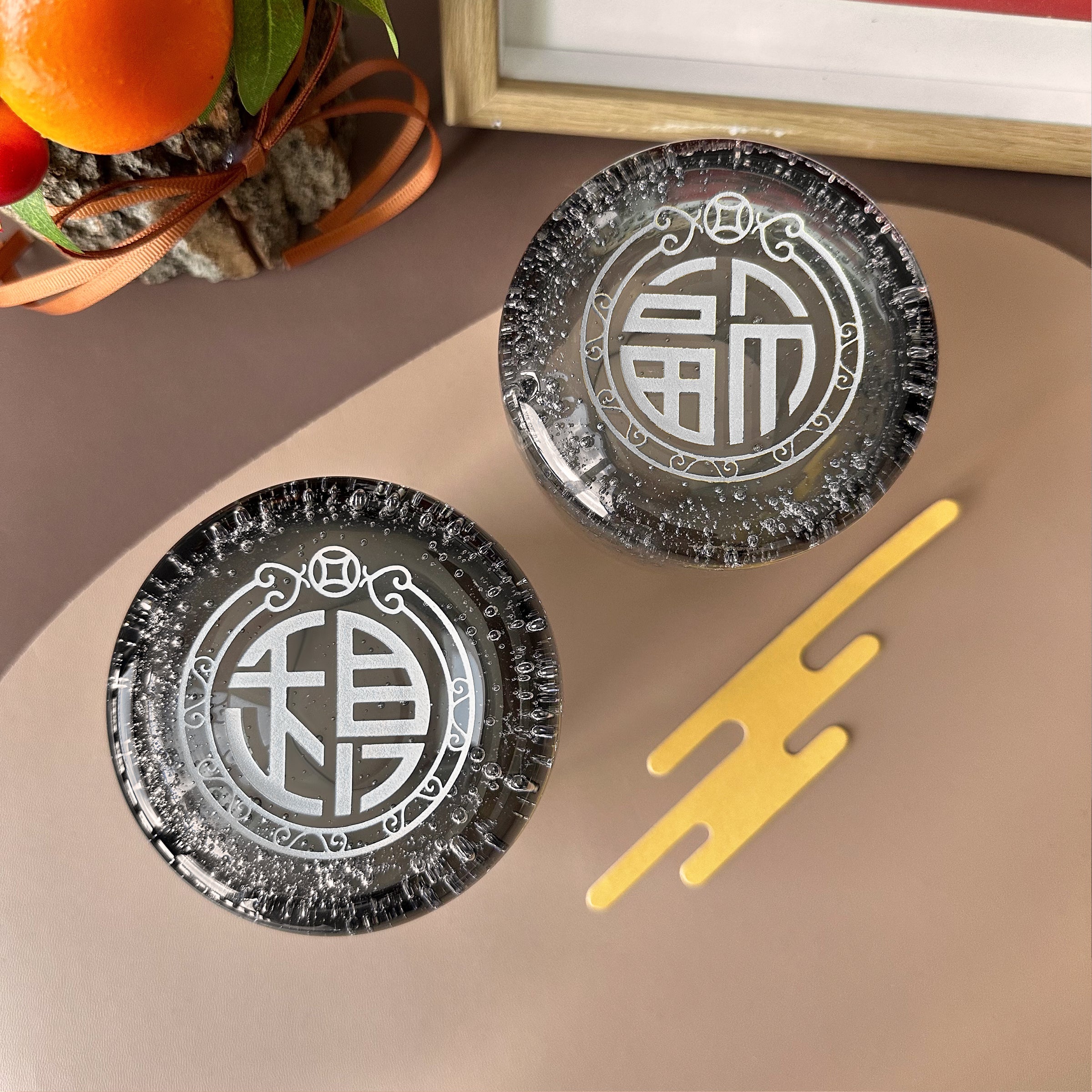 【Whiskey Bubble Glass Gift Set】2025 Business Gift Box丨Whiskey Jack Daniel's Old No. 7 (375ml) New Year Engraving | Year of the Snake Blessing Engraving丨Whiskey Pairing Bubble Glasses DY05-56