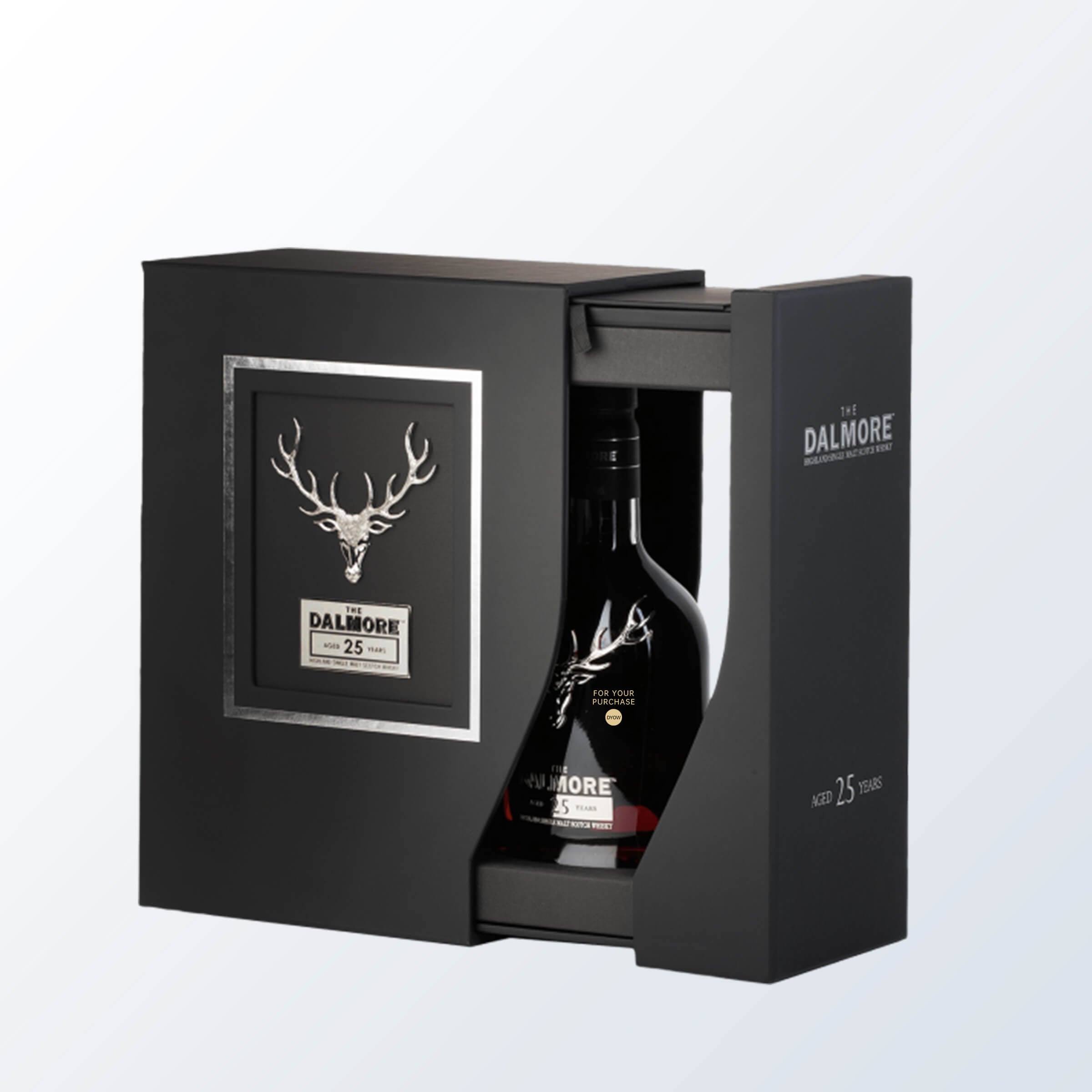 Company Wine|Dalmore 25 Gift box (text engraving) engraved gift customized for customers, elders, bosses