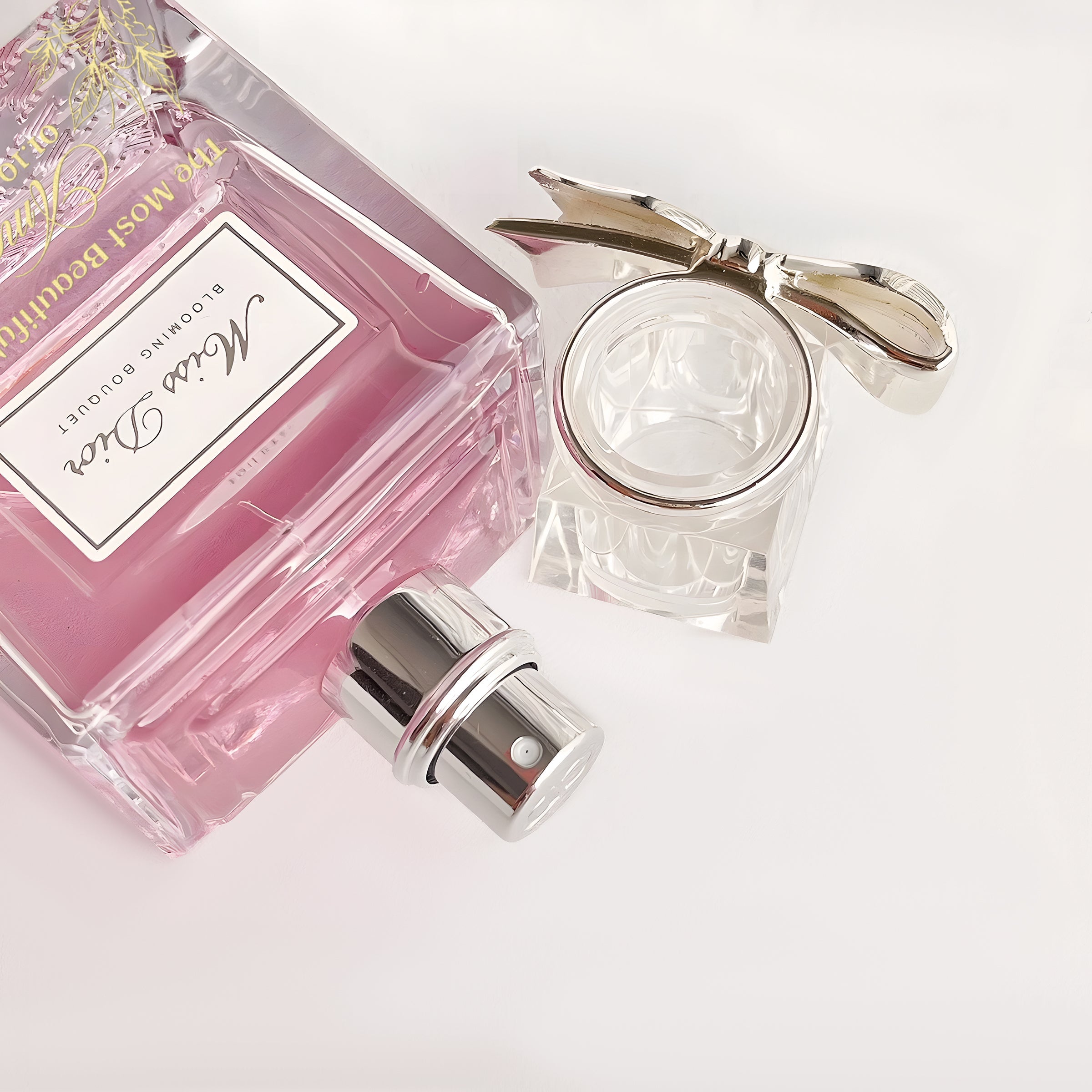 Valentine's Day Perfume Gift Box | Floral Scent | Customized Name Perfume Gift Box for Women | Light Perfume for Couples | Original Gift Box for Girlfriend or Wife | Unique Romantic Gift Box