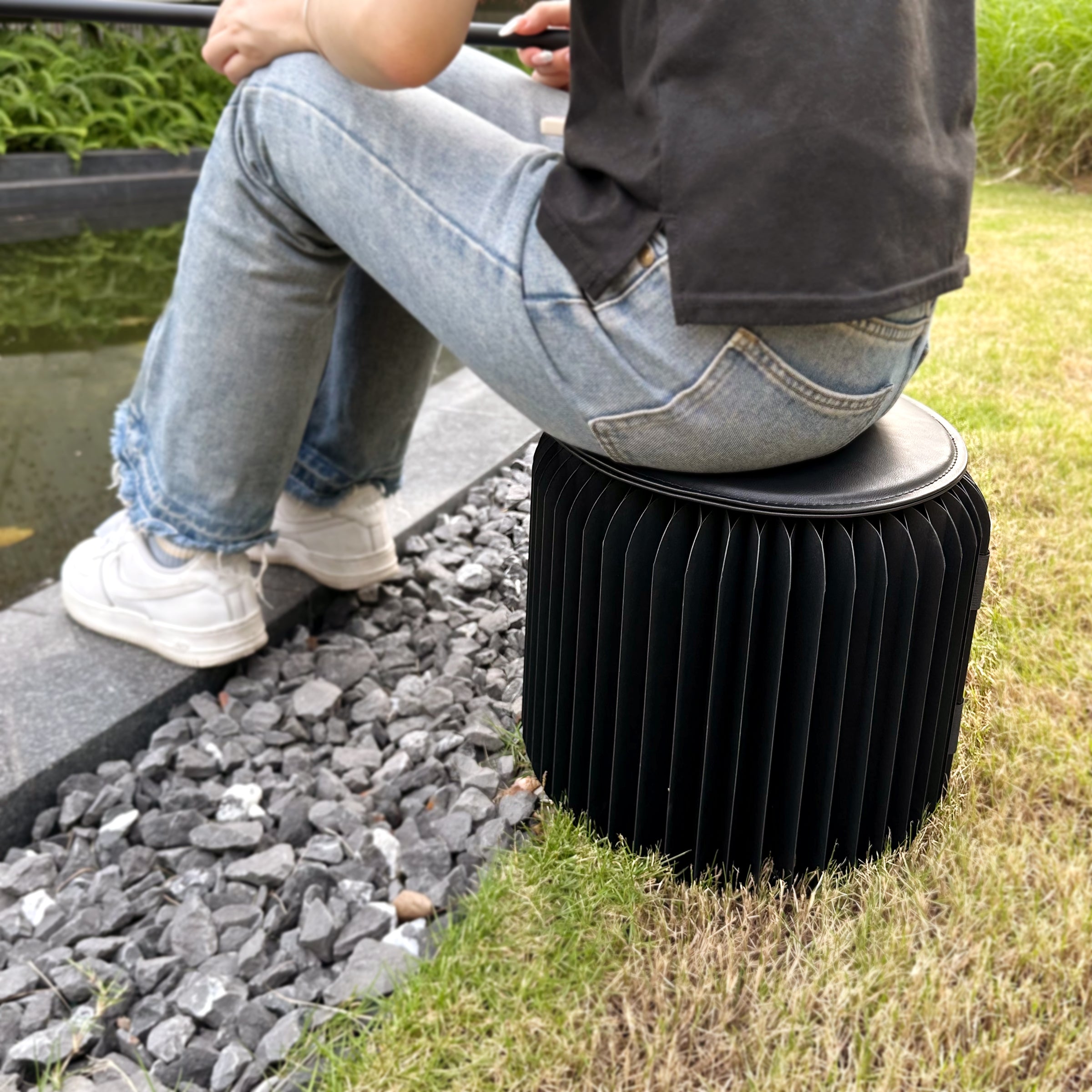 Father's Day Gift Box丨Portable Fishing Stool Outdoor Folding Stool Portable Gift Box Essential for Fishing Fake Bait Set Gift for Fishing Lovers