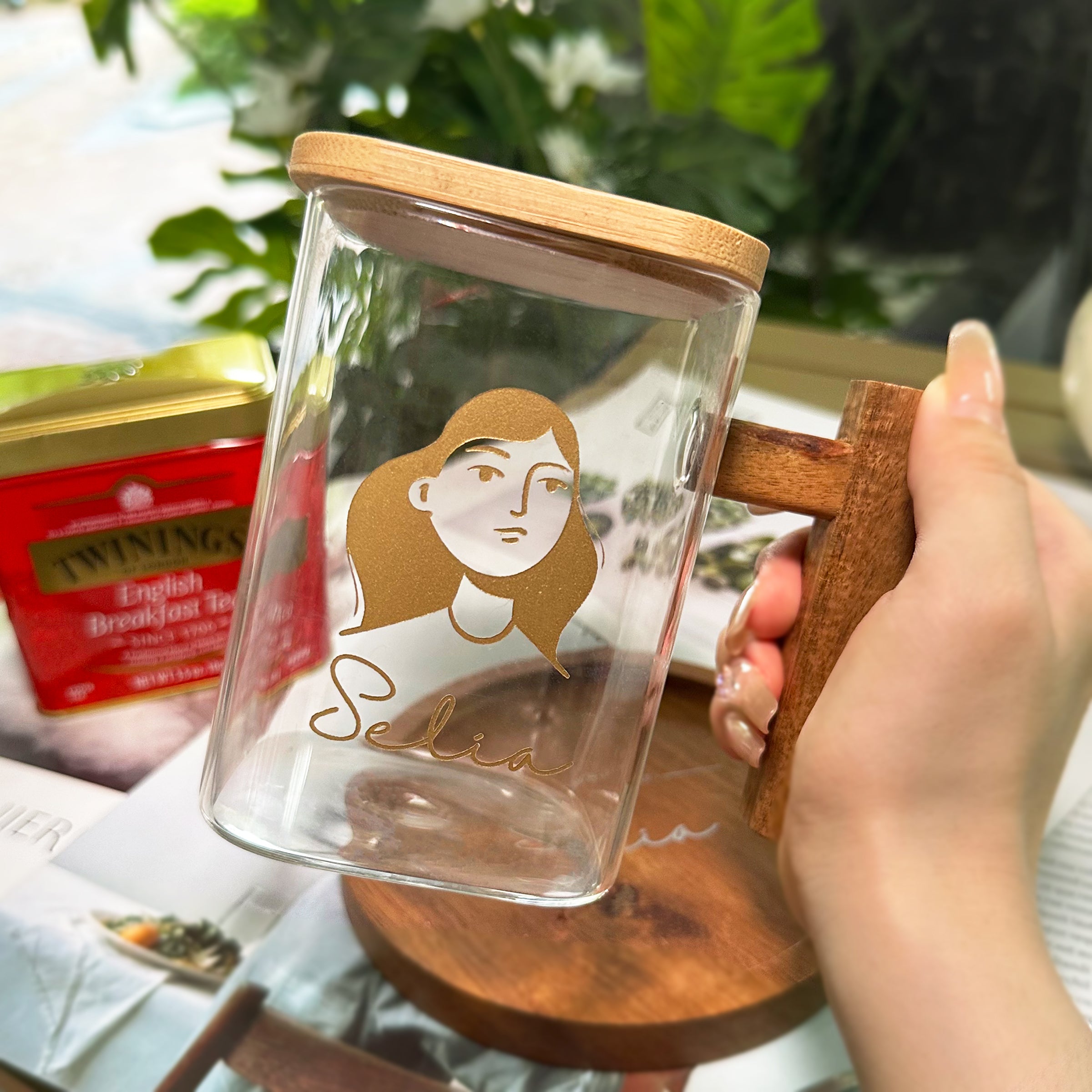 Customized gifts | Glass set gifts (engraved gifts) Customized portrait commemorative gifts Exquisite business gifts Couple customization