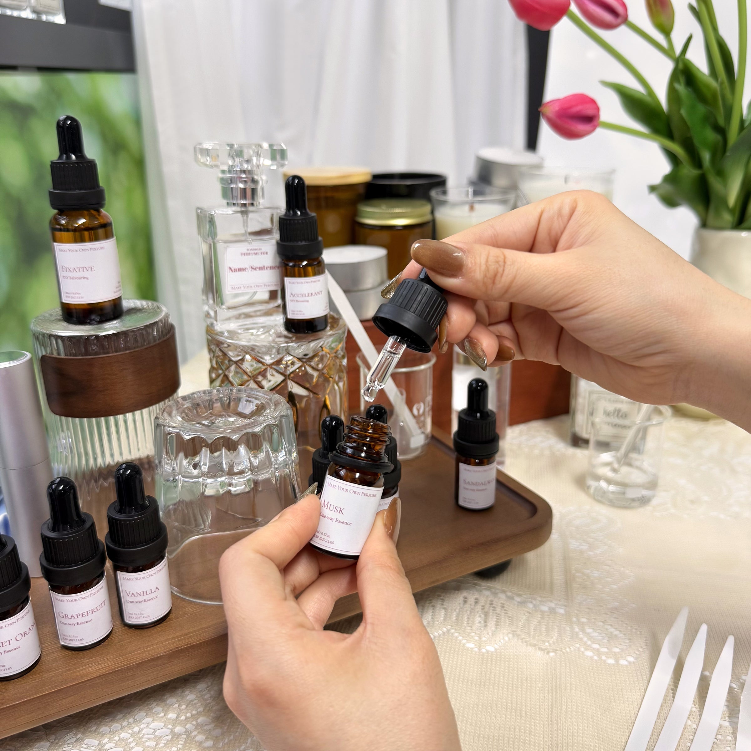 DIY perfume gift box | Fruity homemade perfume for women, Valentine’s Day gift for girlfriend, anniversary DIY exclusive fruity fragrance, personalized birthday gift DY01-410