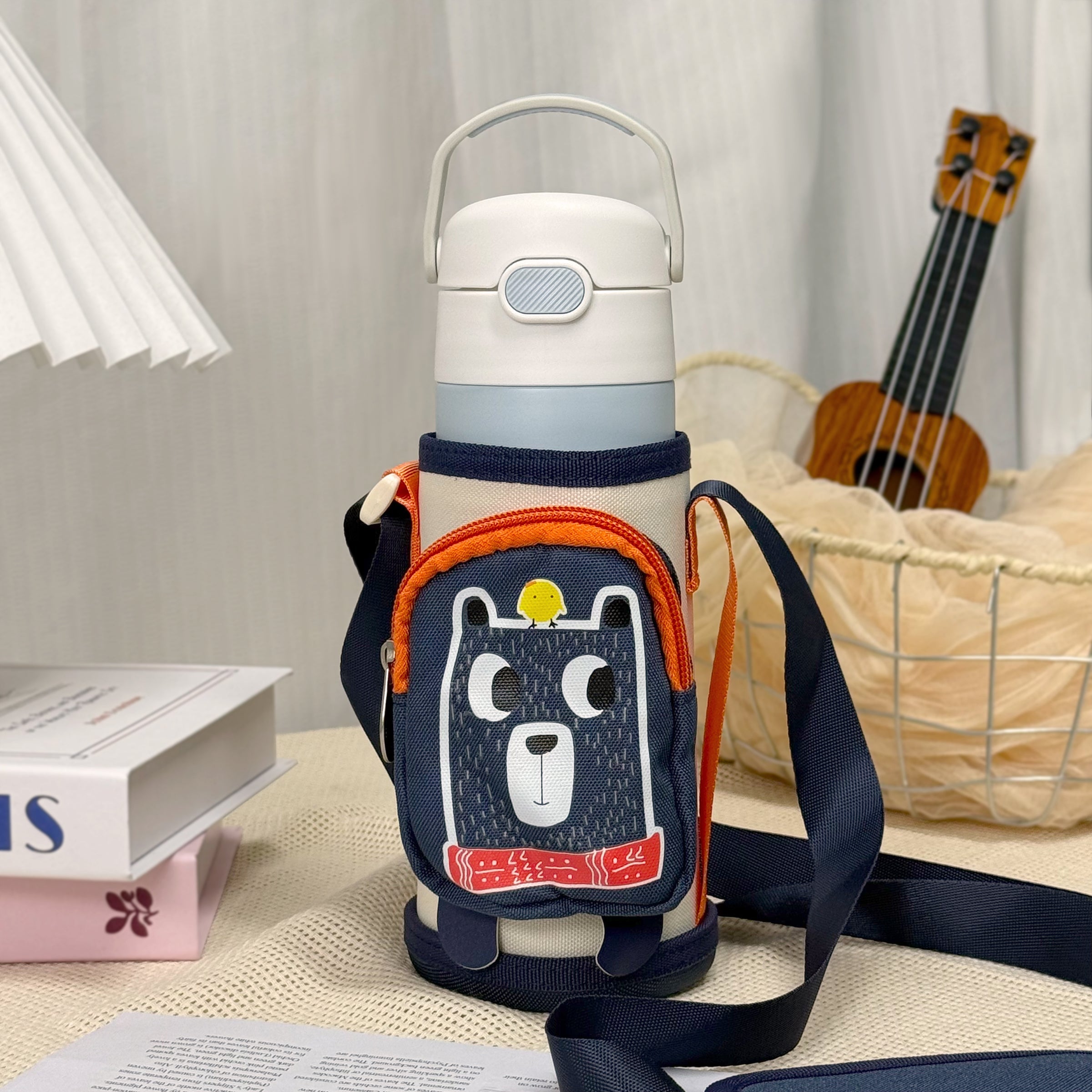 Customized Children's Day Gift丨Cartoon Portrait Engraved Thermos Cup THERMOS 500ml Straw Thermos Cup Elementary school graduation surprises DY02-105
