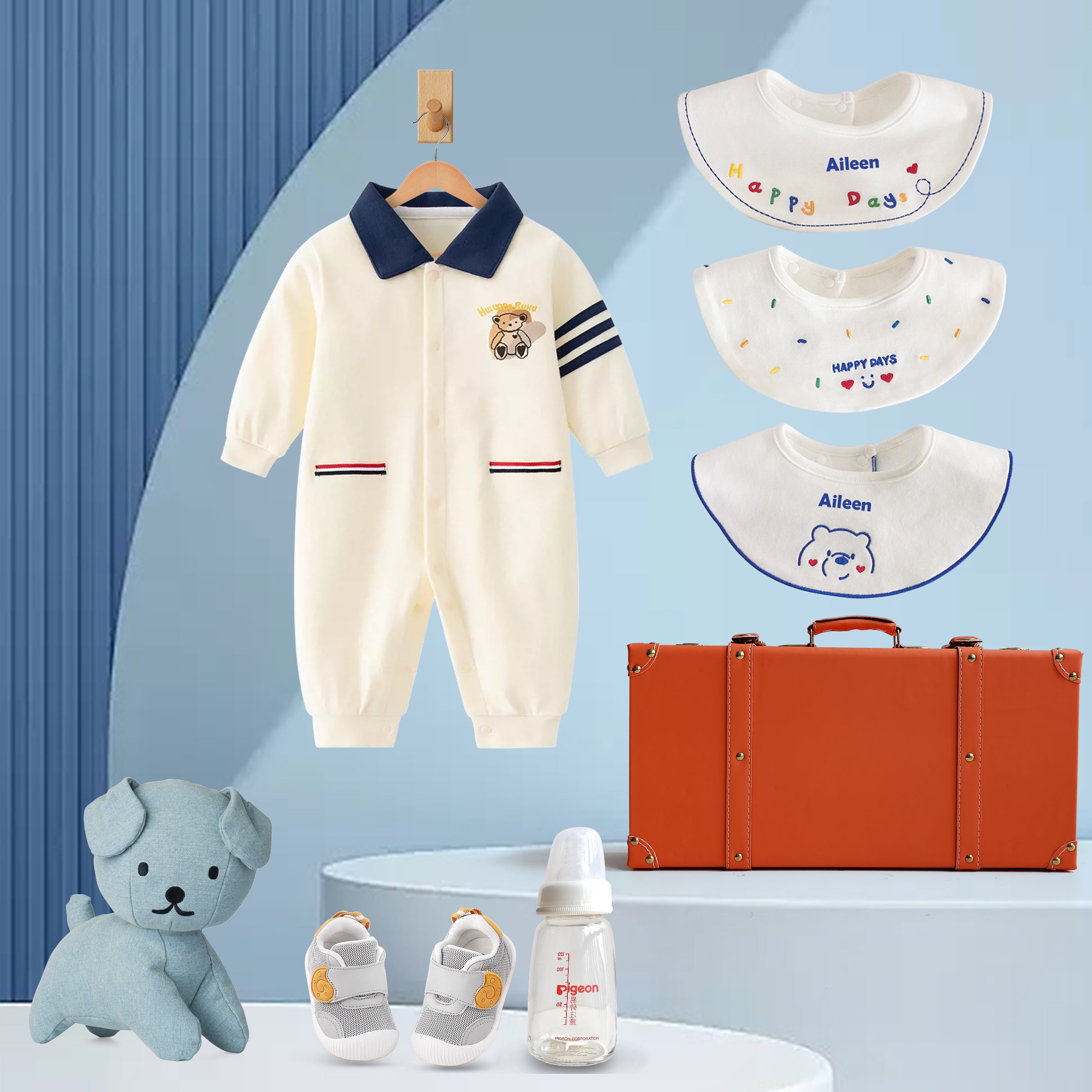 Customized baby gift box Full moon gift box set 100 day gifts Baby Gifts