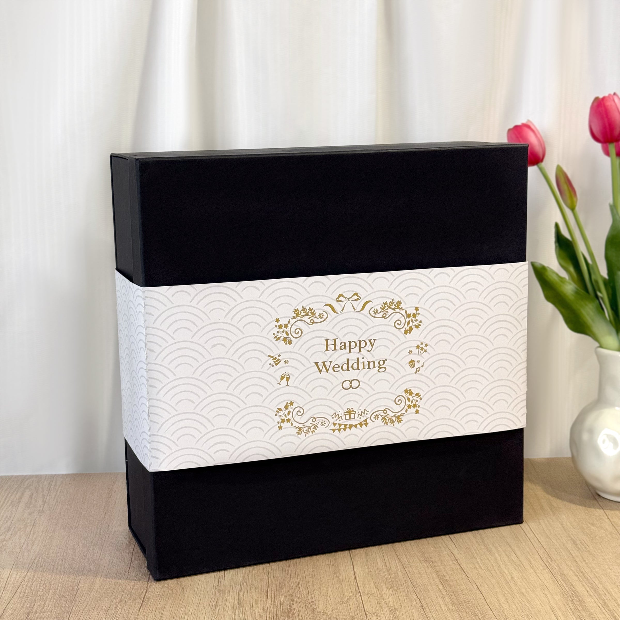 Custom Wedding Gift | Cloudy Bay Pinot Noir (with Text Engraving) Wine Gift Box | New Wedding Set | Personalized Gift Box | Wedding Keepsake Wine for Bridesmaids