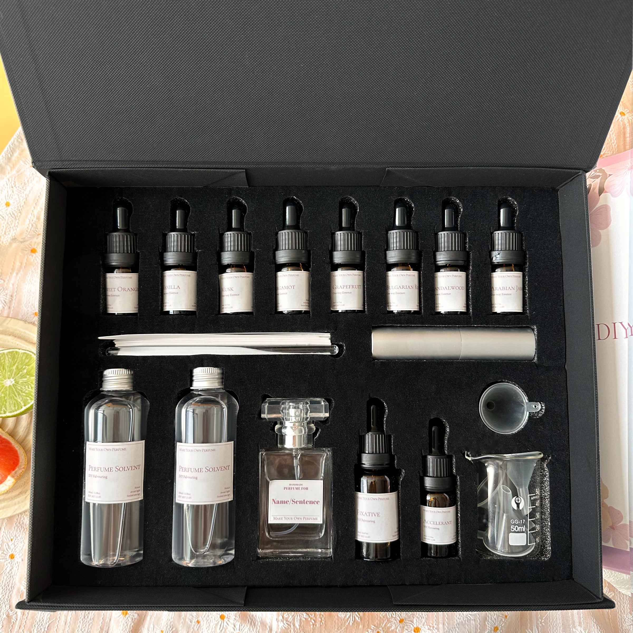 DIY perfume gift box | Fruity homemade perfume for women, Valentine’s Day gift for girlfriend, anniversary DIY exclusive fruity fragrance, personalized birthday gift DY01-410