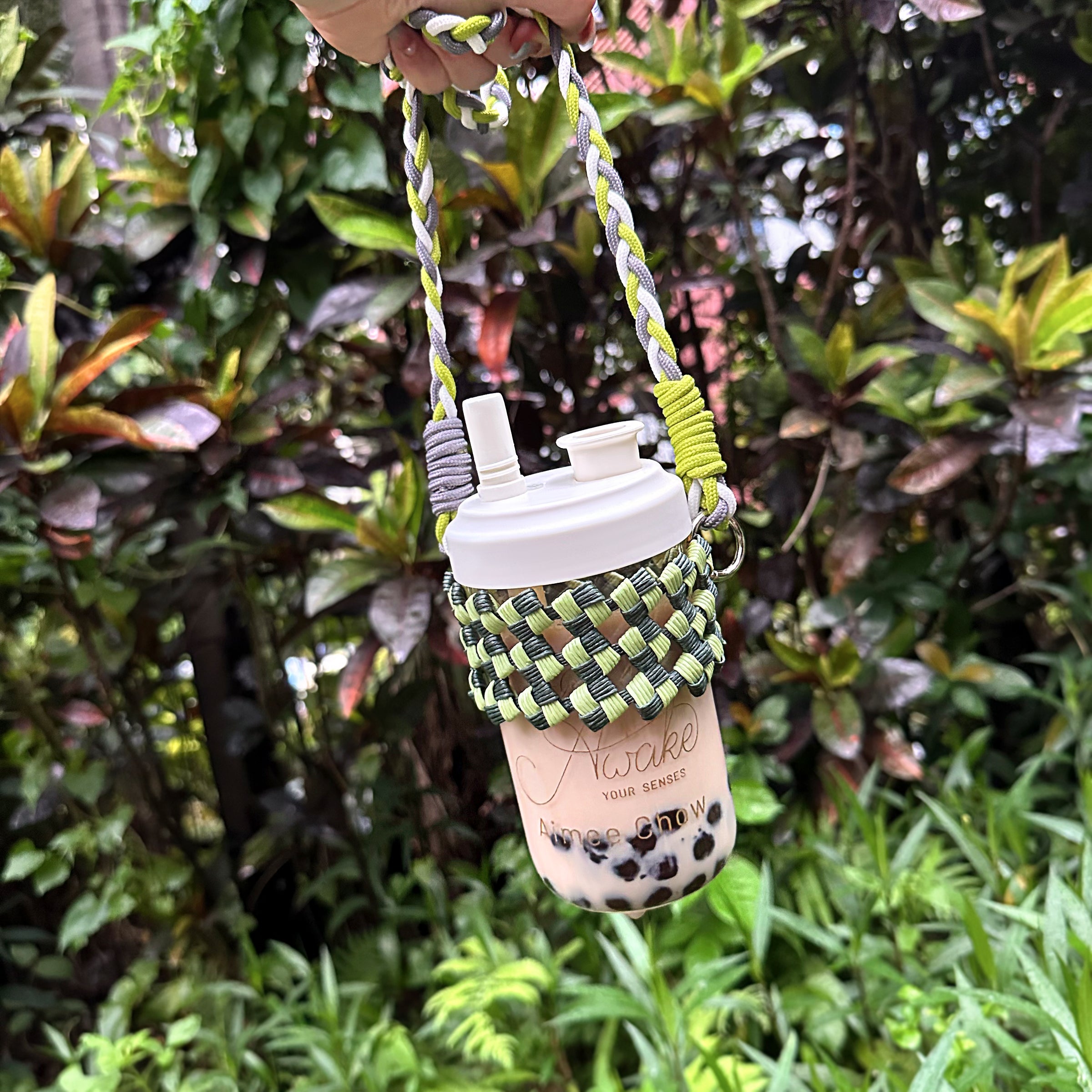 Pearl milk tea cup with customized name, customized portrait straw cup, elephant cup, hand shaker for drinking, large capacity, portable travel strap, birthday gift, gift for girl friend, Boyfriend girlfriend, sippy cup gift-DY01-389