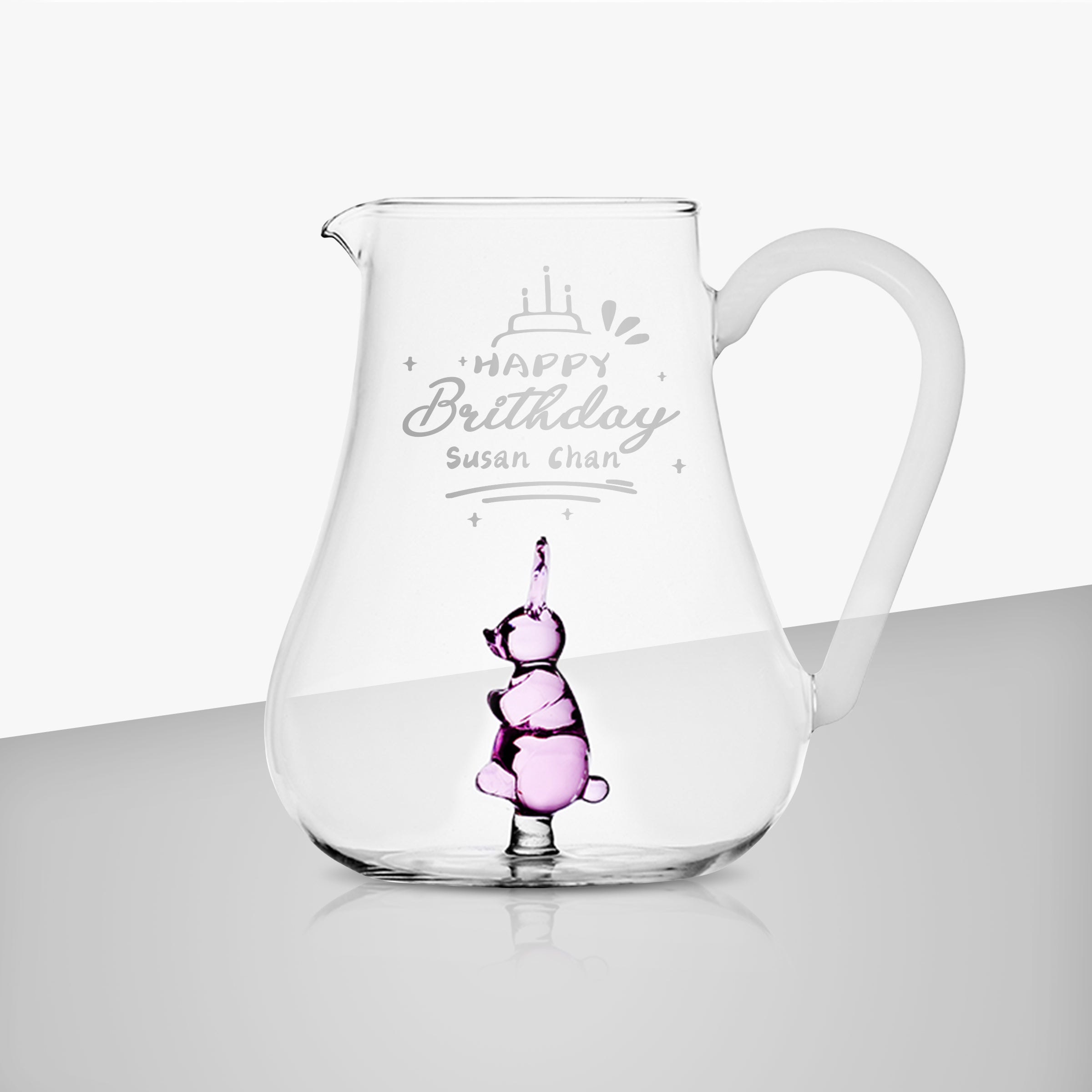 Customized gift | Italian brand cold kettle + water cup set (birthday gift) customized engraving gift for friends and lovers