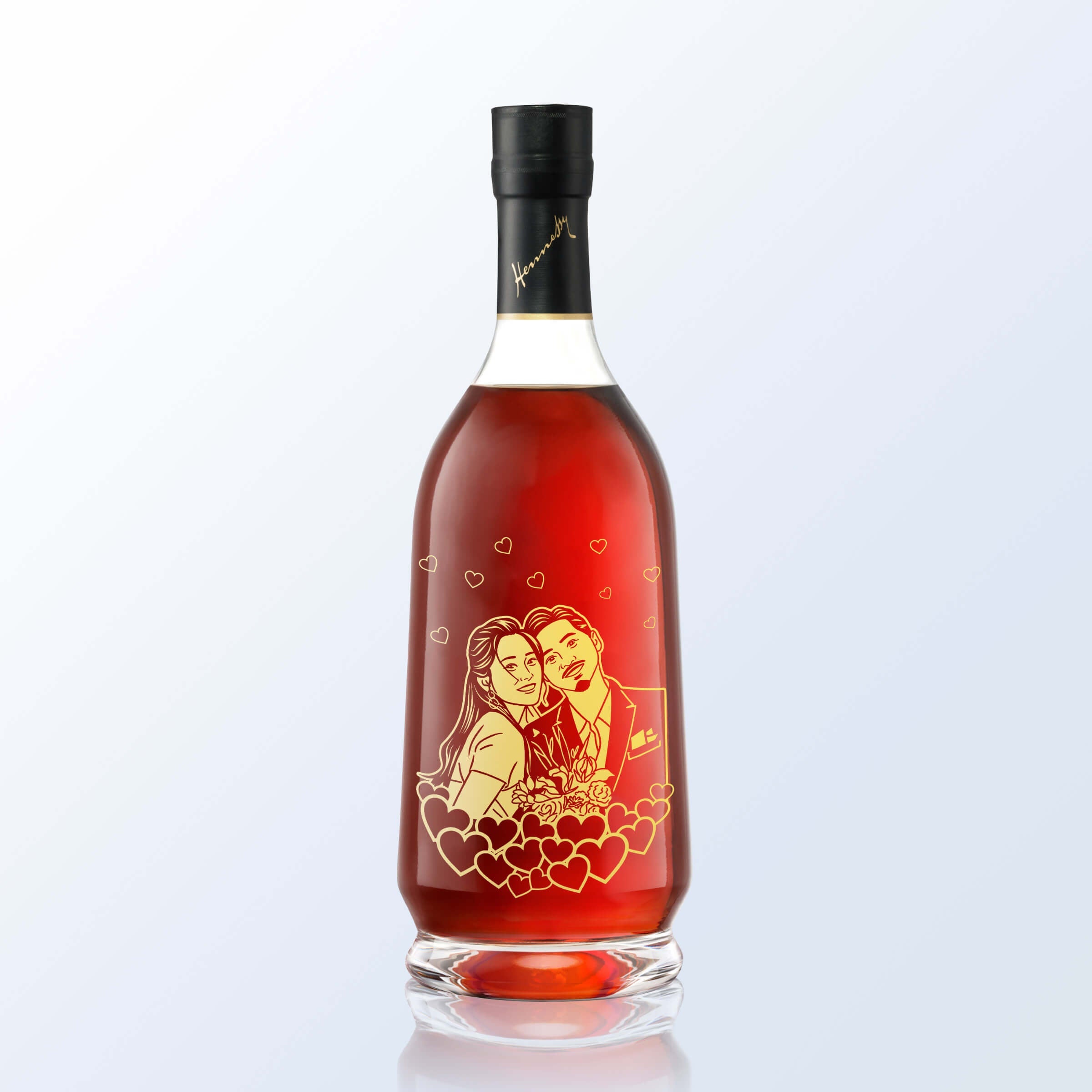 Hennessy V.S.O.P with Engraving | 軒尼詩V.S.O.P幹邑(含人像雕刻) - Design Your Own Wine
