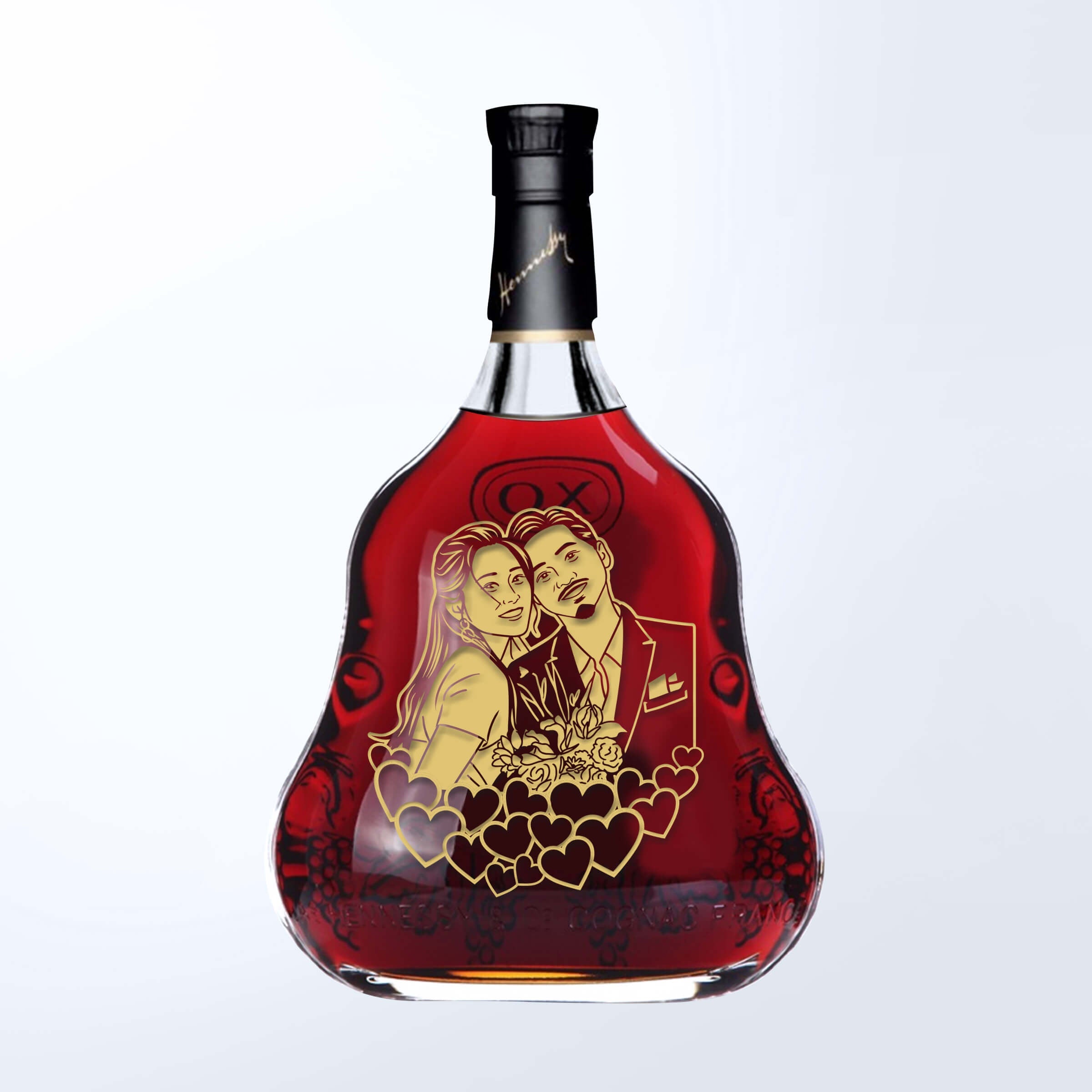 Hennessy X.O with Engraving | 軒尼詩X.O(含人像雕刻) - Design Your Own Wine
