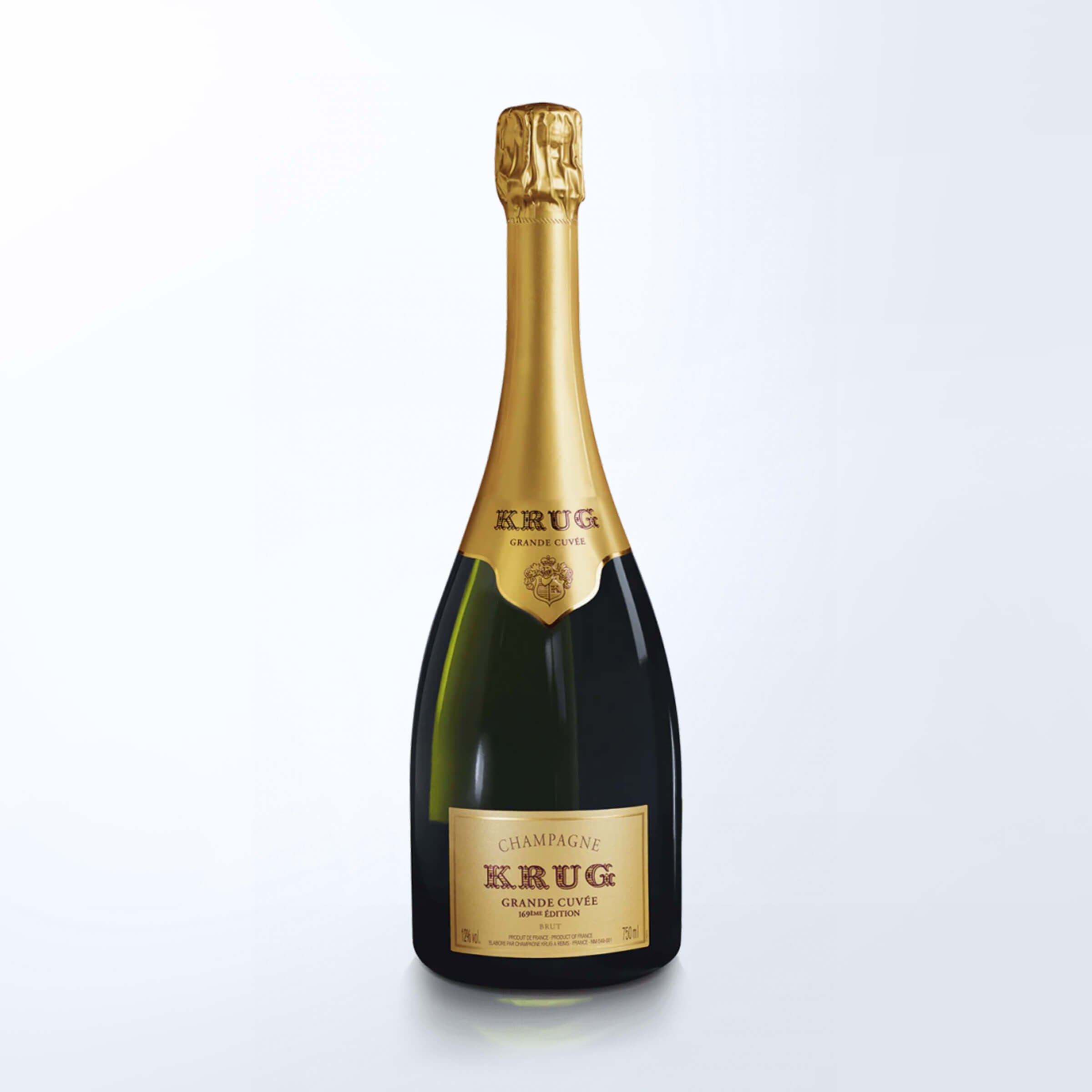 Krug Grande Cuvee 169 eme Edition Brut & Bottega Champagne Glasses Gift Set with Engraving |克魯格香檳第169版&Bottega香檳杯套裝(含名字人像雕刻) - Design Your Own Wine