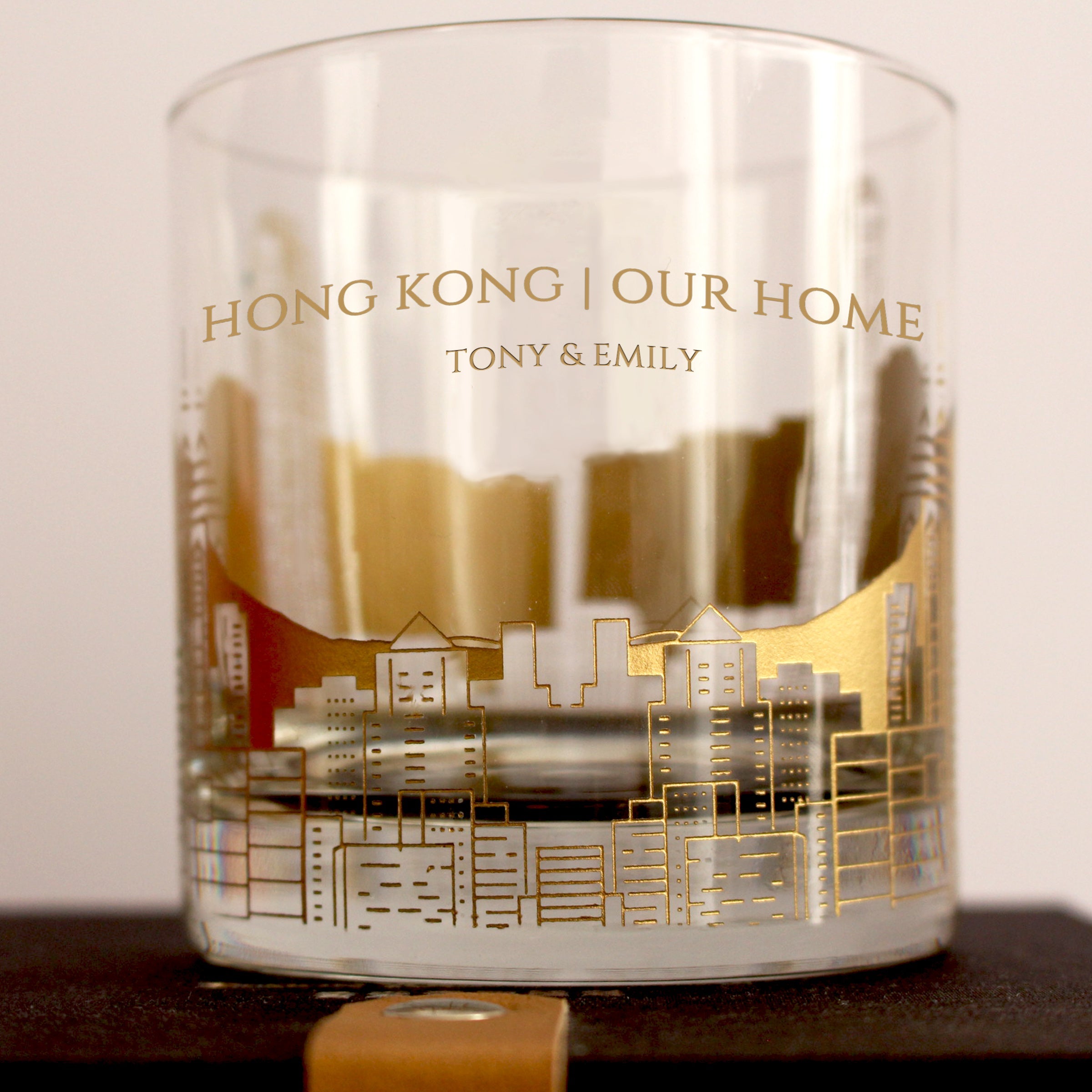 定制HONGKONG|OUR HOME威士忌杯(雕刻) - Design Your Own Wine