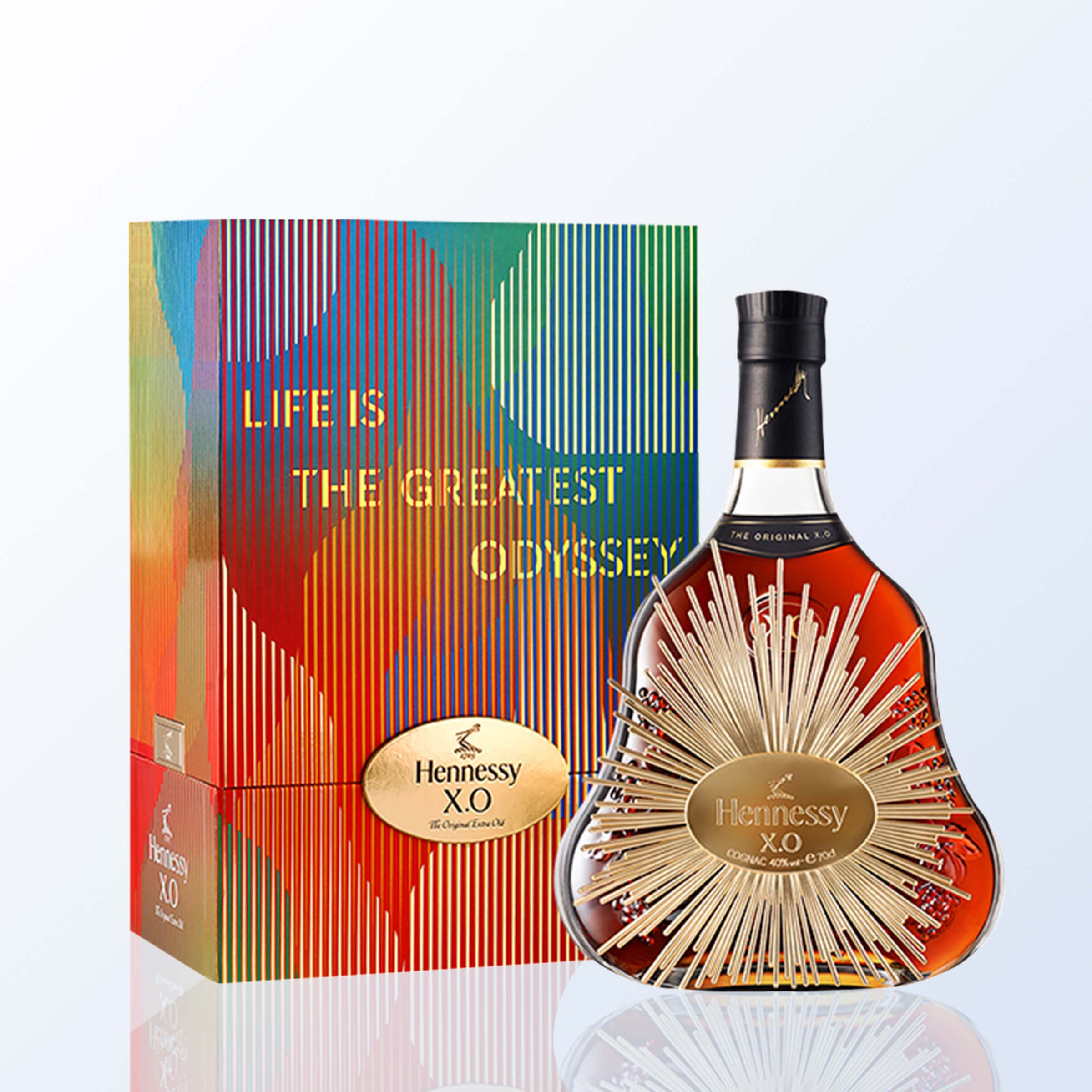 Original gift box|Hennessy X.O MAF 2023 Special Gifts (Portrait Carving) Customized Gift Limited Edition