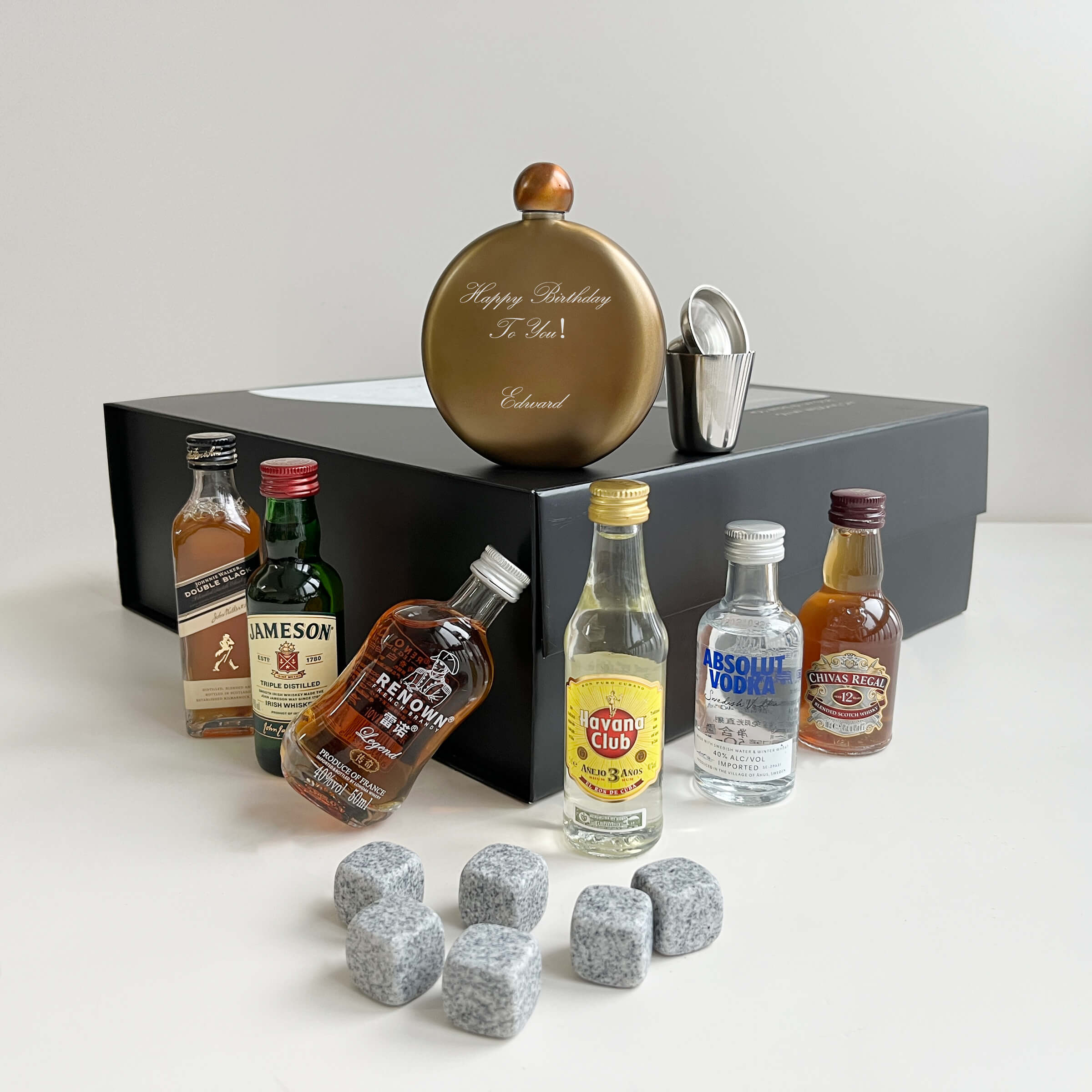 Mini Set|mini All-you-can-drink whisky gift box Text engraving (customized gift) Lettering gift
