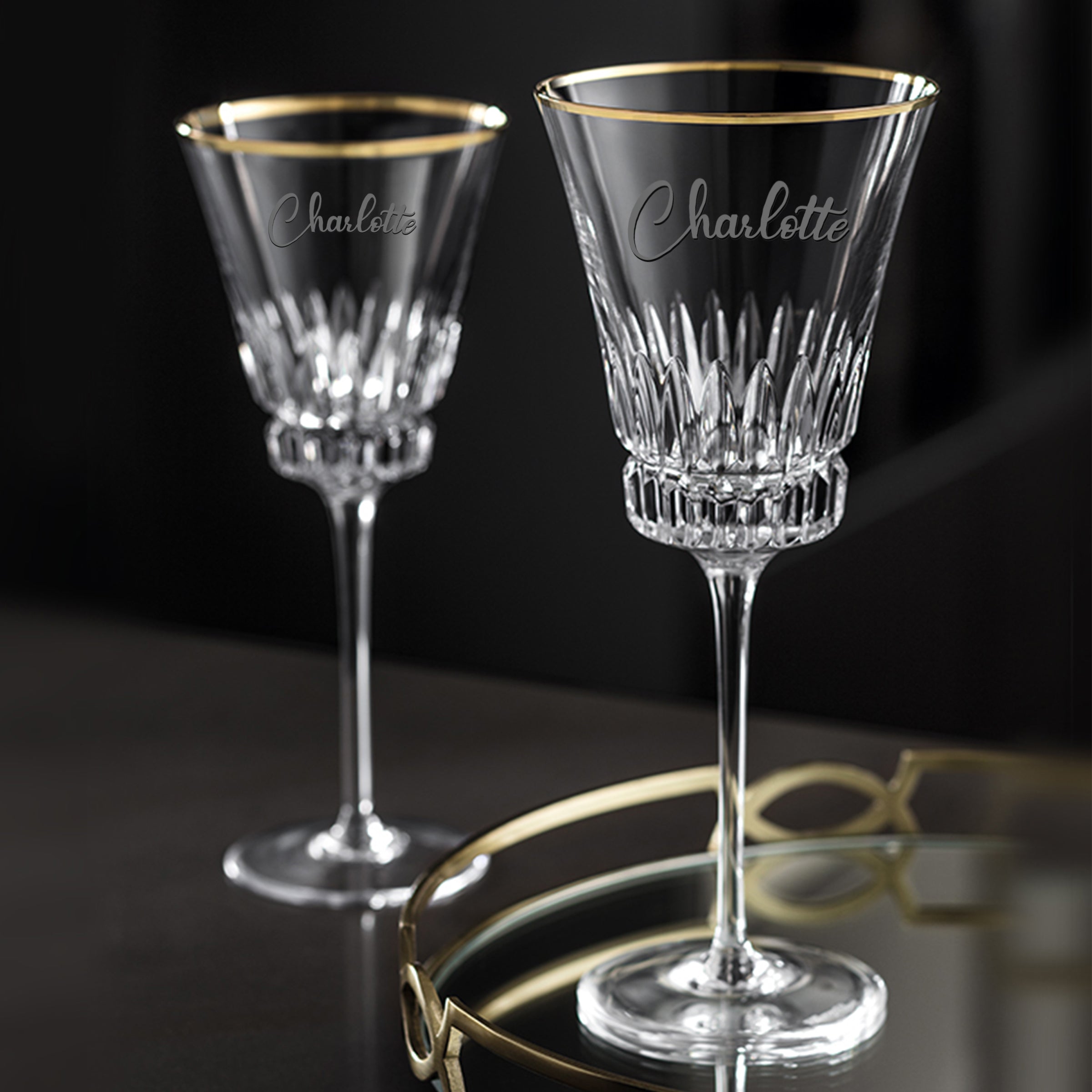 [Romantic Valentine's day] German Villeroy & Boch wine glass | Engraved gift (customized) couple gift, engraving gift, birthday gift
