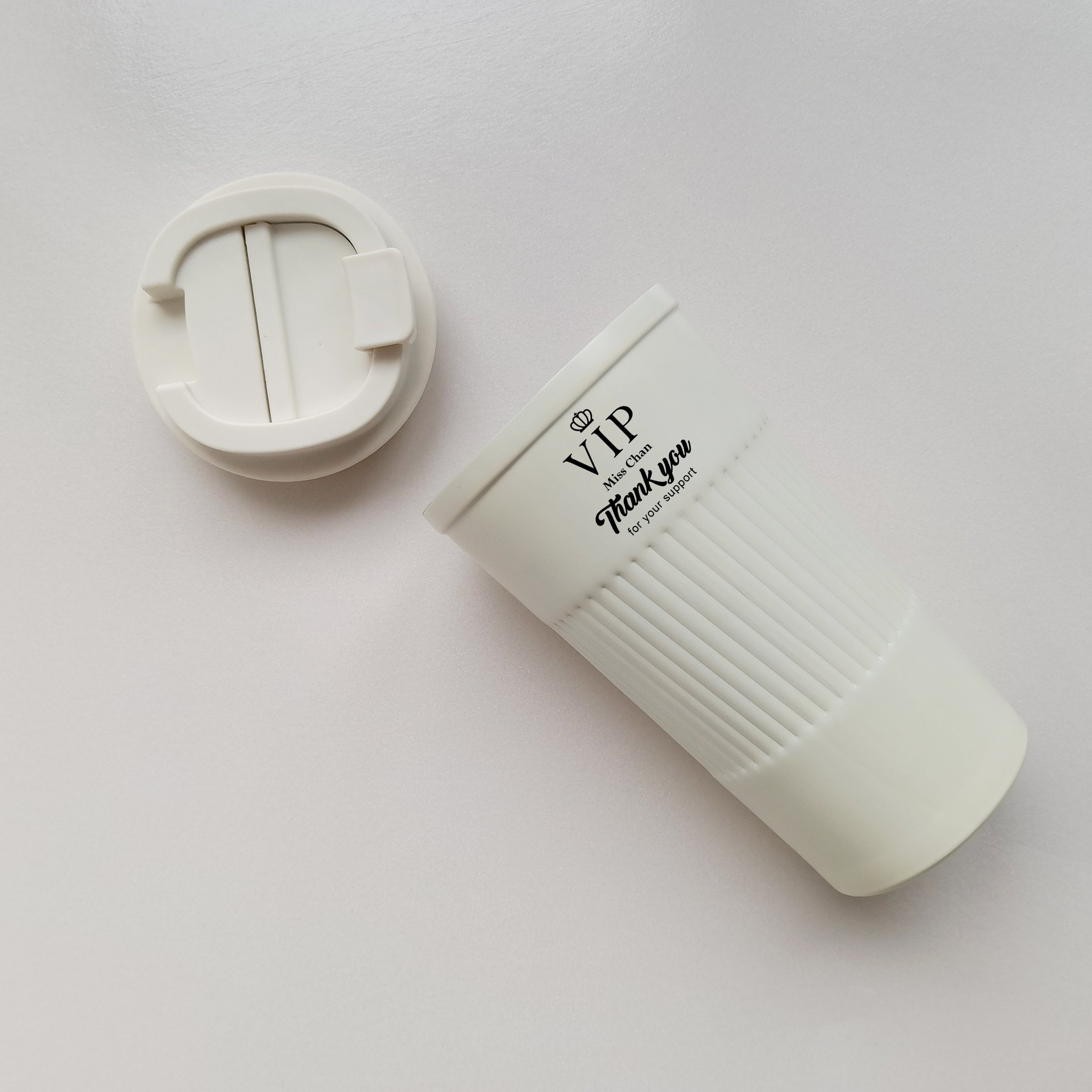 Customized coffee cup tumbler[Text Engraving] Coffee Tumbler Vip Gift Creative Gift