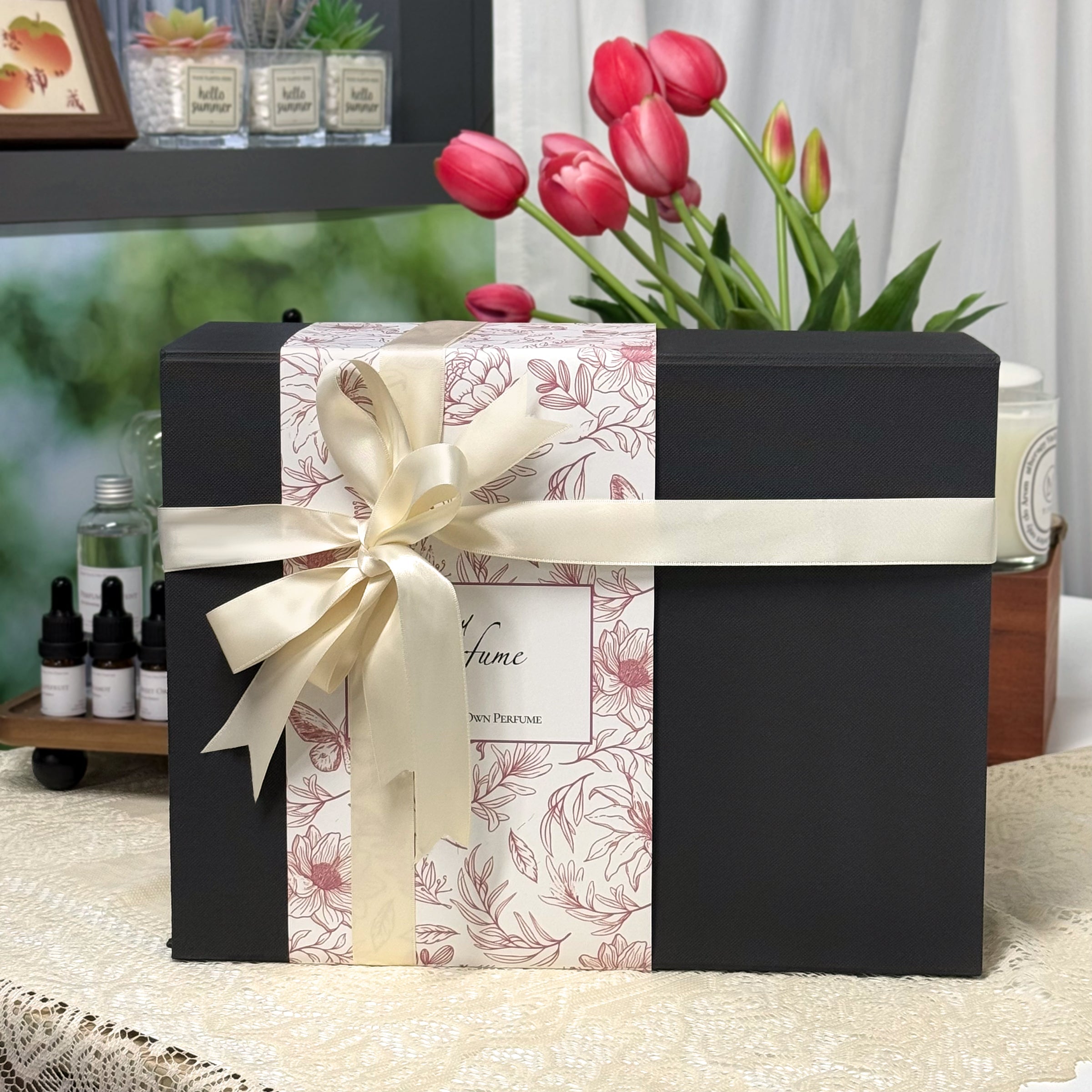 DIY perfume gift box | Fruity homemade perfume for women, Valentine’s Day gift for girlfriend, anniversary DIY exclusive fruity fragrance, personalized birthday gift DY01-410