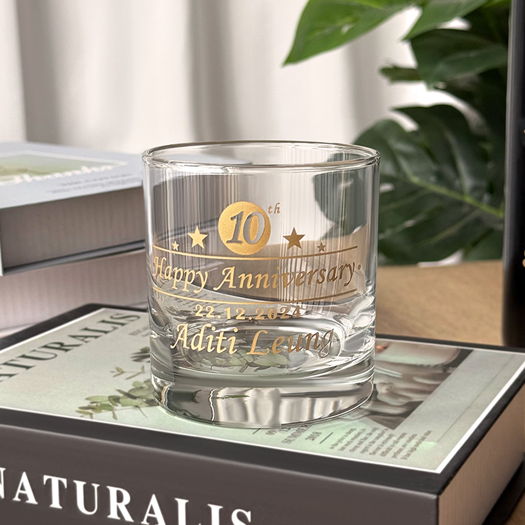 Employee Anniversary Gift: 2019 Le Marquis de Calon Ségur Red Wine and Glasses Set (with Custom Text and Portrait Engraving) Award Recognition Gift Box | Premium Corporate Business Gifts for Employees, Clients, and Partners | DY04-283