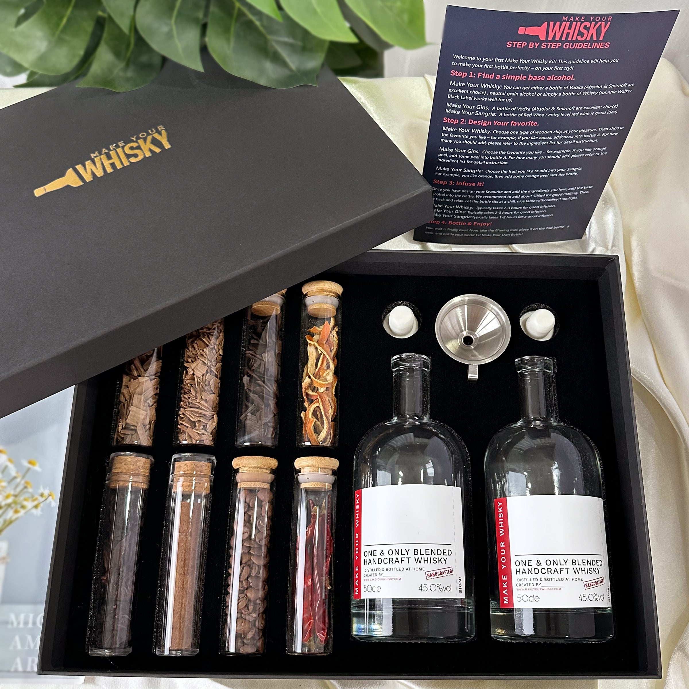 Father's Day Gift Box丨Blended Whiskey DIY Make your own whiskey of your own taste [Get started in one go]-DY04-215