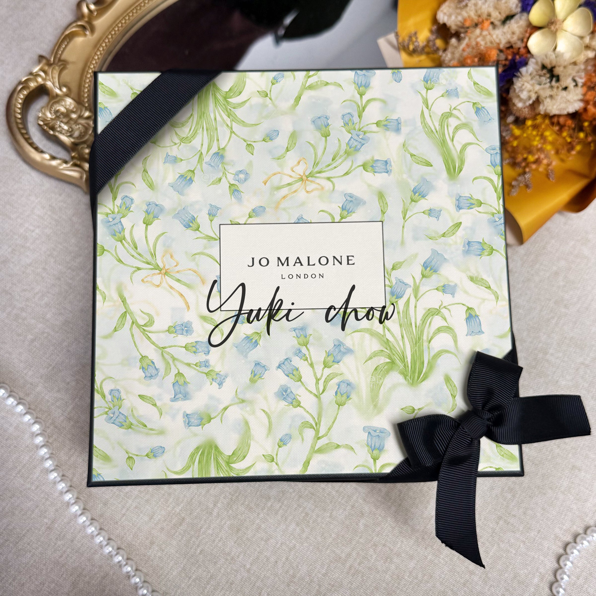 Jo Malone Body Revitalise Set - Fresh Collection | Custom Revitalising Care Gift Box (Body Scrub, Cream & Cologne Samples) - Birthday Gift  Birthday Gifts forMen