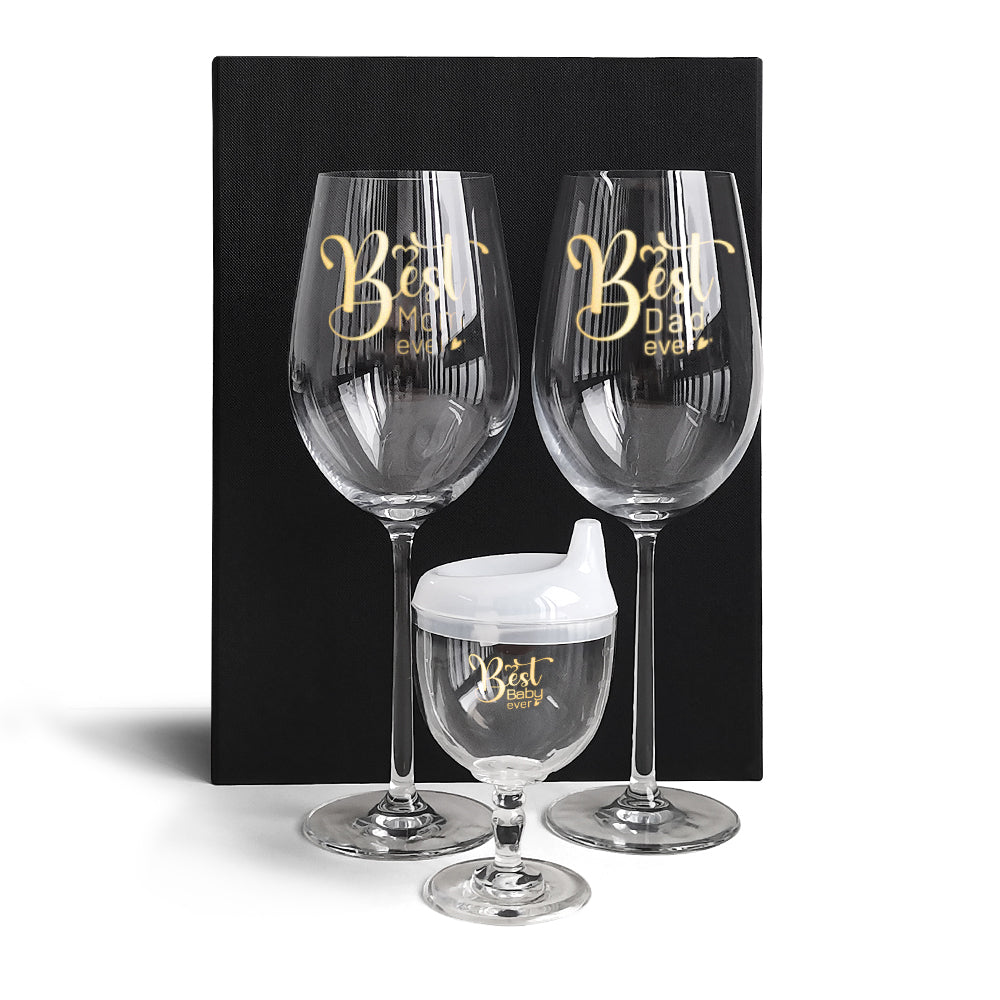 Text Art| Customized birthday gifts, wine glasses for parents and children, customized gifts, creative gifts, personalized gifts
