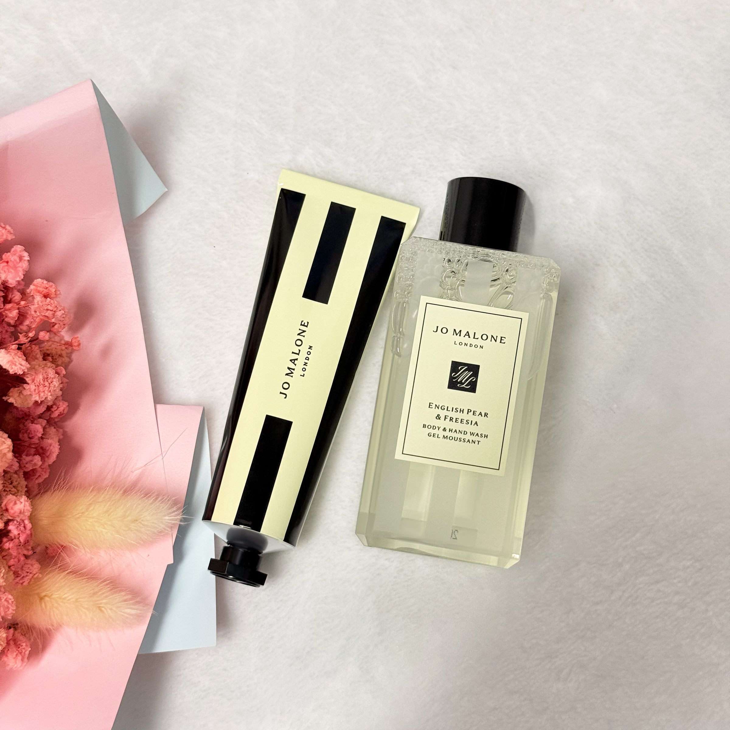 Custom Jo Malone Perfume Gift Set - Wood Sage & Sea Salt Cologne with Engraved Text, Personalized Box Design, Sakura Romantic Gift Box Jo Malone Perfume box customization DY01-415