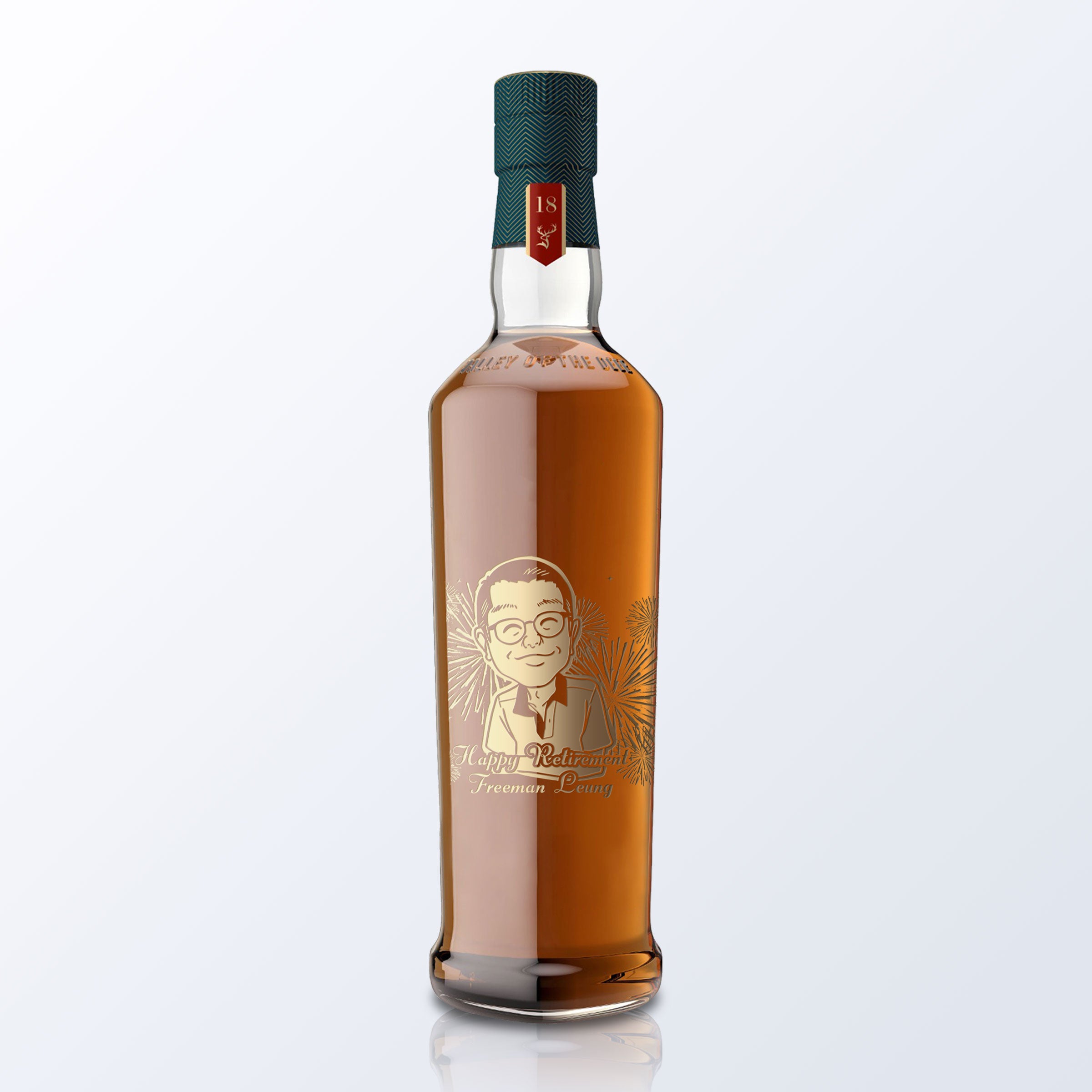 Personalize Glenfiddich 18 Years Old | Whisky customization