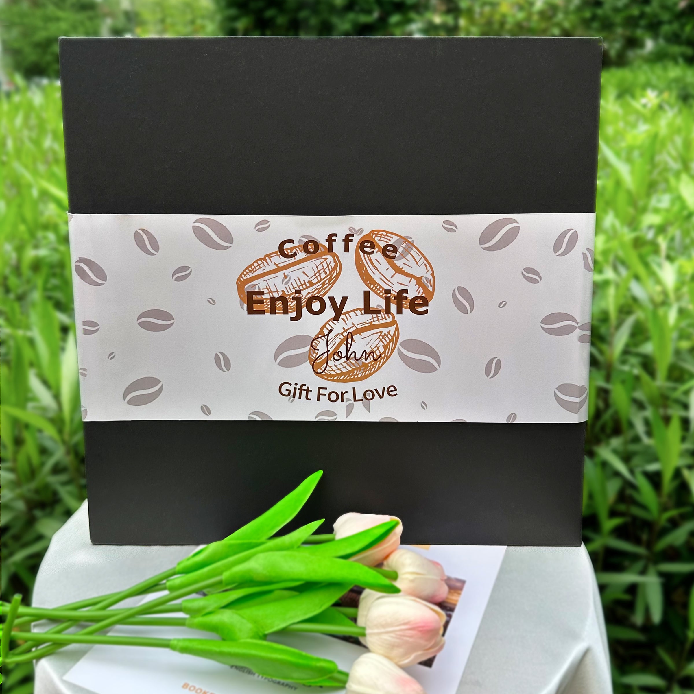 Hand brewed coffee pot gift box set | text engraving gift birthday gift coffee set for customers niche high-end gift