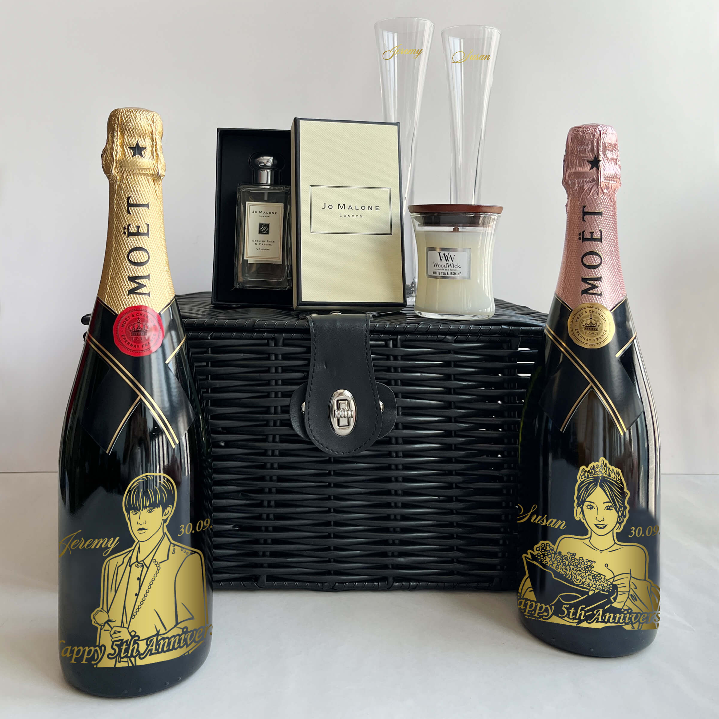 Gift Sets|Fragrance Set Gift (Portrait Carving Gift), Customized Gift, Gift for Girlfriend, Commemorative Gift, Couple Gift