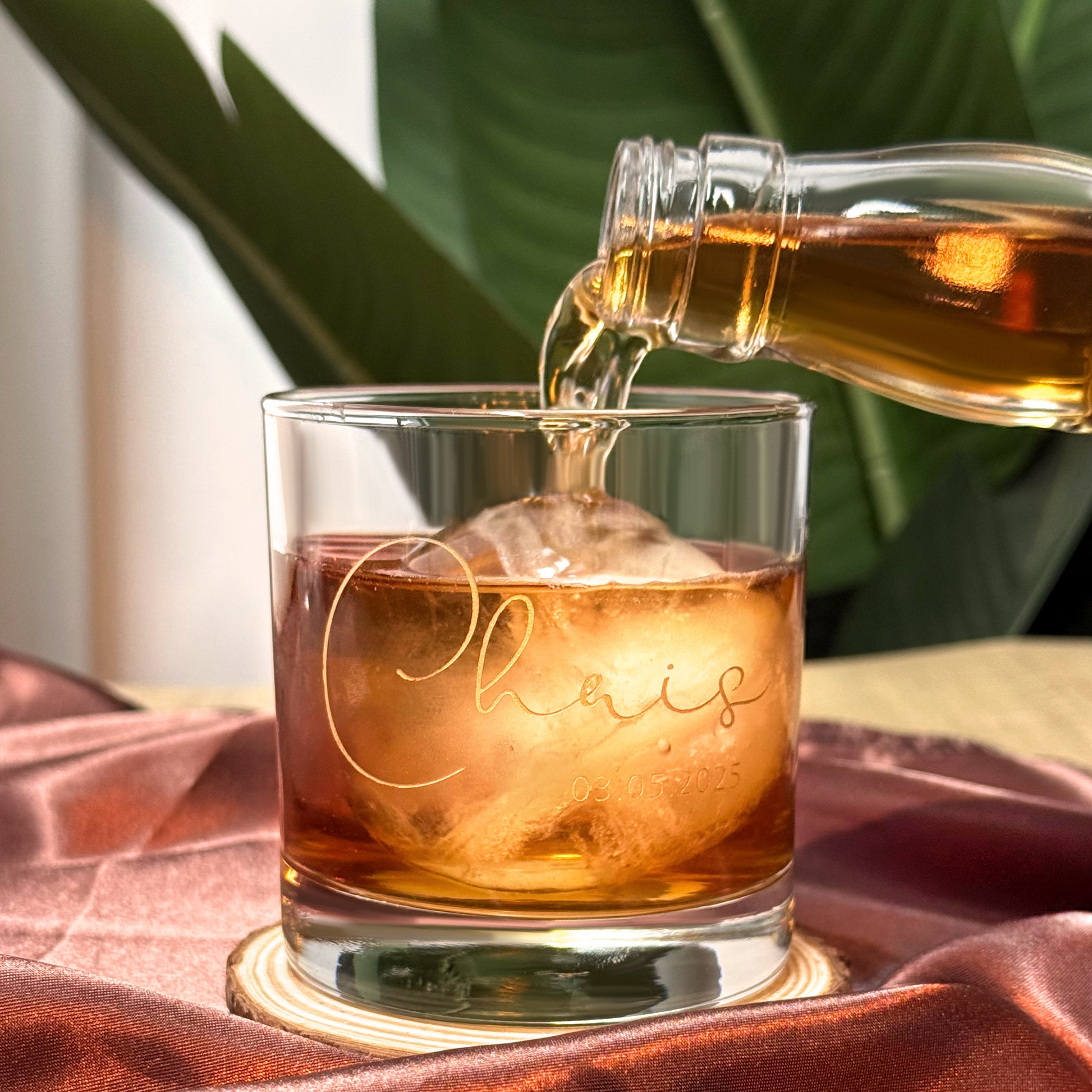 Text Art | Customized Gifts Birthday Gifts Congratulatory Gifts Engraved Whisky Glass Gift Box Exclusive Customized Romantic Gifts for Boyfriend Creative Gifts for Friends DY01-93