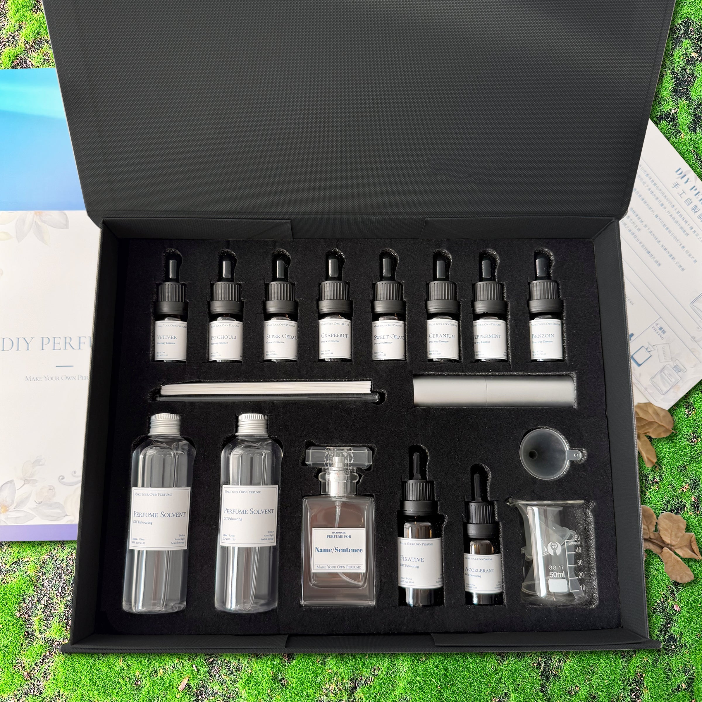 DIY Perfume Gift Set | Woody Fragrance for Men Create Your Own Perfume | Customized Men's Woody Perfume Gift Set | Exclusive Fragrance Experience | Perfect Gift for Boyfriend, Husband, Valentine's Day, Anniversary, or Birthday  DY01-411