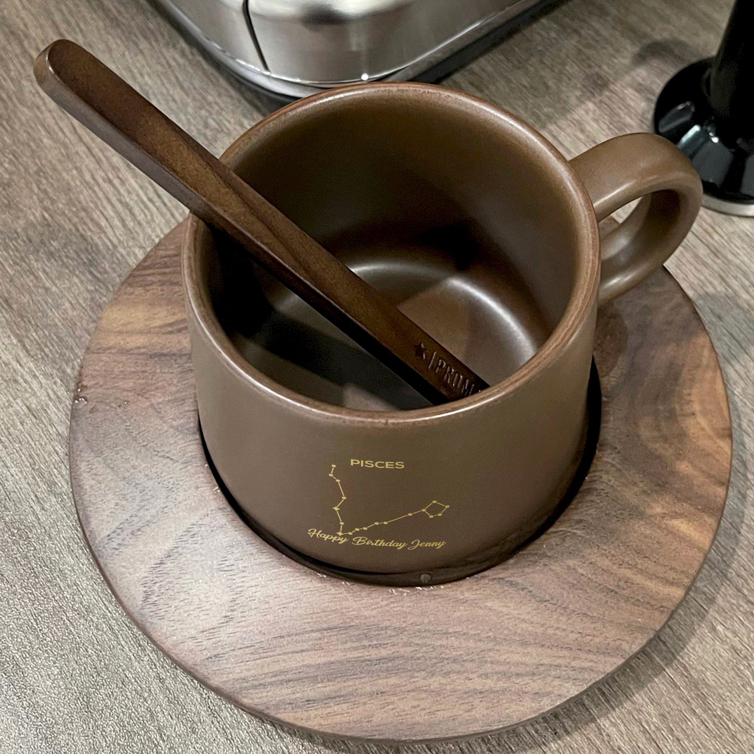 Customized gifts | Engraved constellation coffee cup gifts (birthday gifts) Engraved gifts Exchange gifts Send to friends