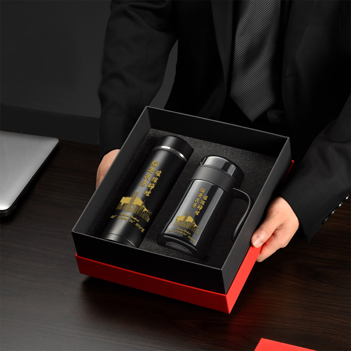 Immigration gifts | Engraved thermos gifts Winter gifts (customized) souvenir gifts