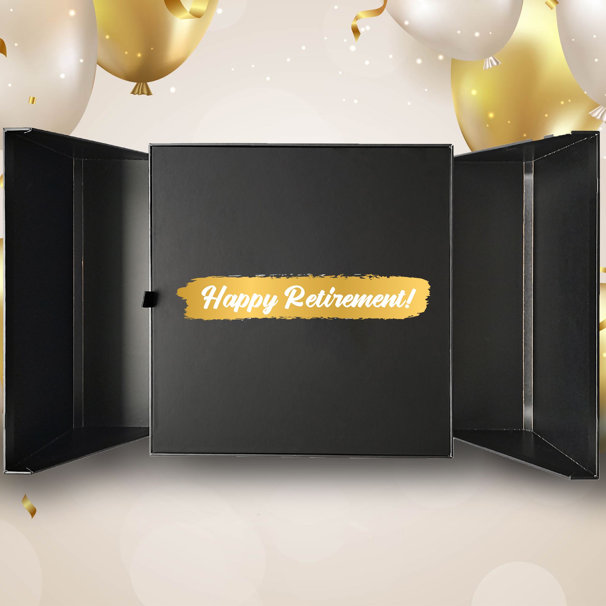 Retirement gift box | Customized retirement gift set (engraved gift) Dom 2013 & Godiva gift box set for boss or friend
