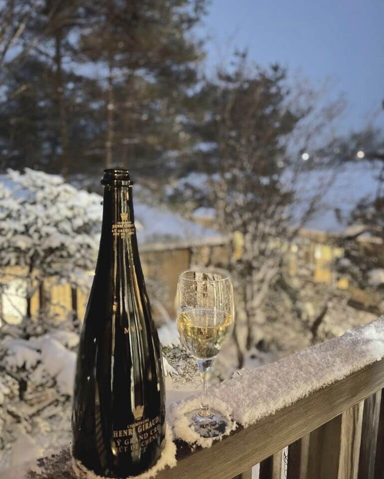 Henri Giraud MV16 & Bottega Champagne Glasses Gift Set with Engraving |亨利吉羅橡木桶陳釀香檳MV16&Bottega香檳杯套裝(含文字雕刻） - Design Your Own Wine