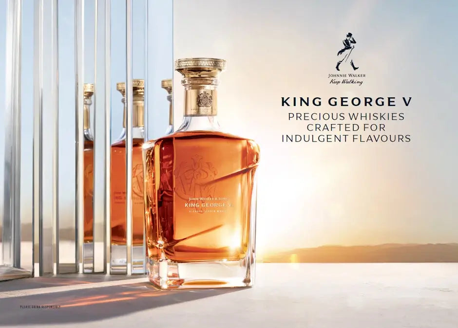 Johnnie Walker King George V with Engraving |尊尼獲加喬治五世國王(含文字雕刻) - Design Your Own Wine
